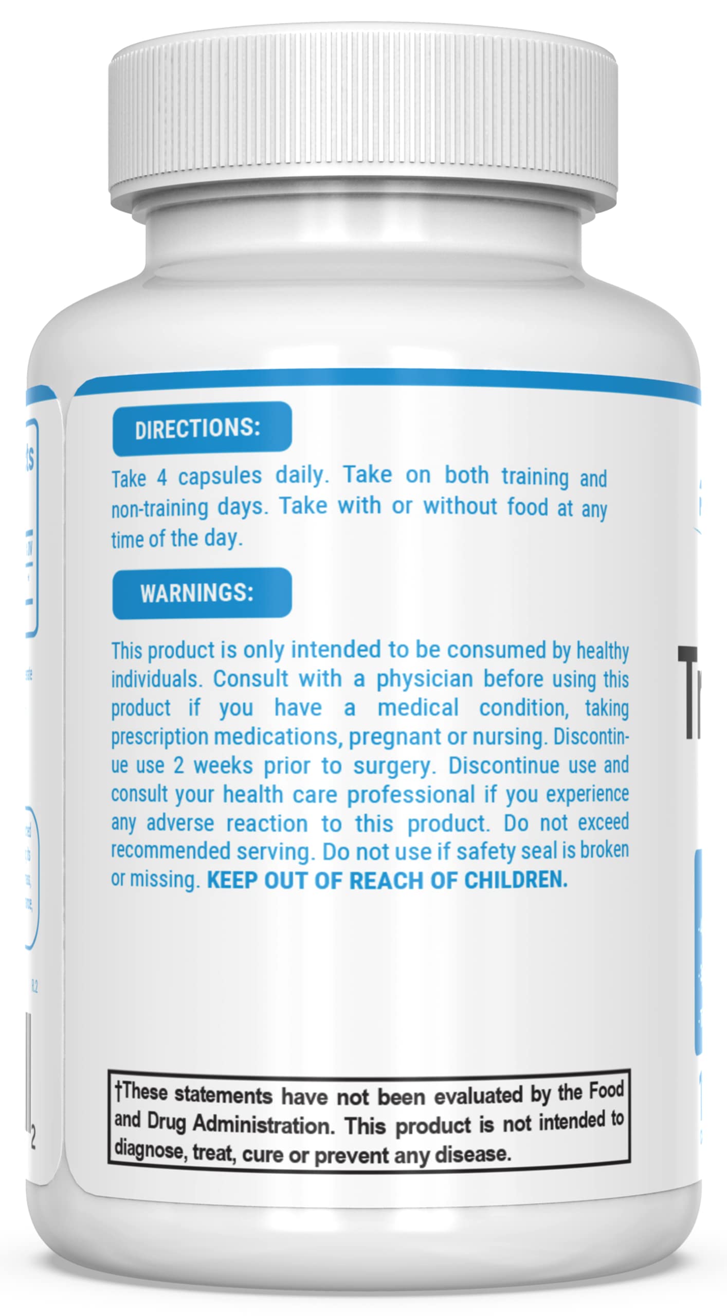PEScience TruCreatine Creatine Pills, Easy-to-Take Creapure Creatine Capsules, Monohydrate, for Men & Women, Supports Muscle Growth, Strength & Recovery, Cognition, 3g Per Serving, 120 Capsules PEScienceAu supplements