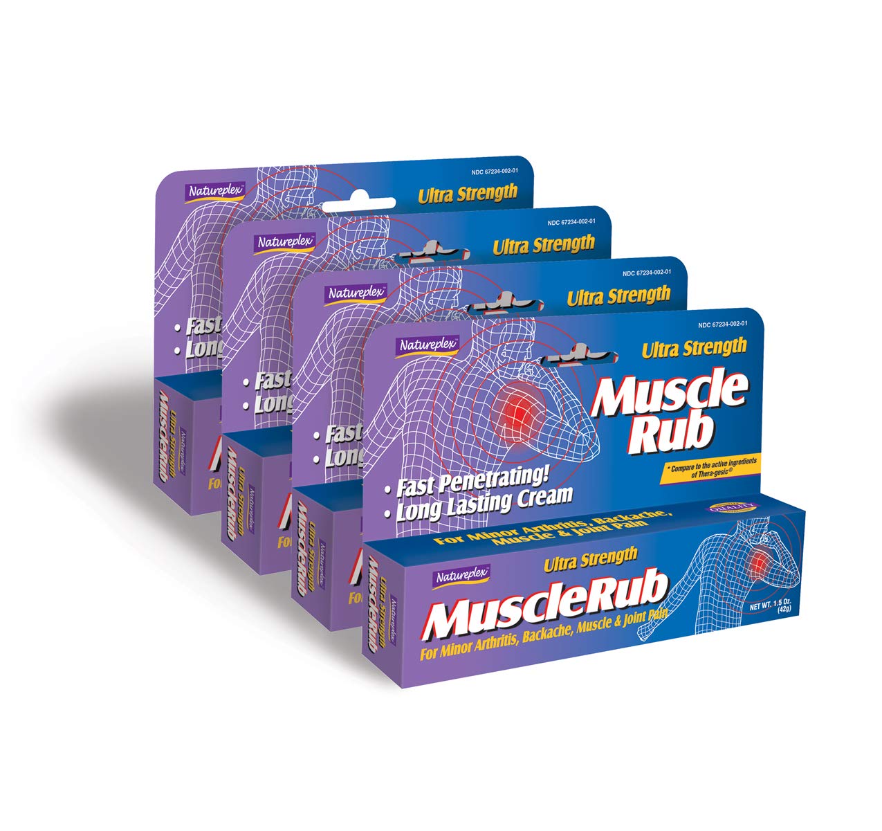 Ultra Strength Muscle Rub 24 Pack NatureplexAu supplements