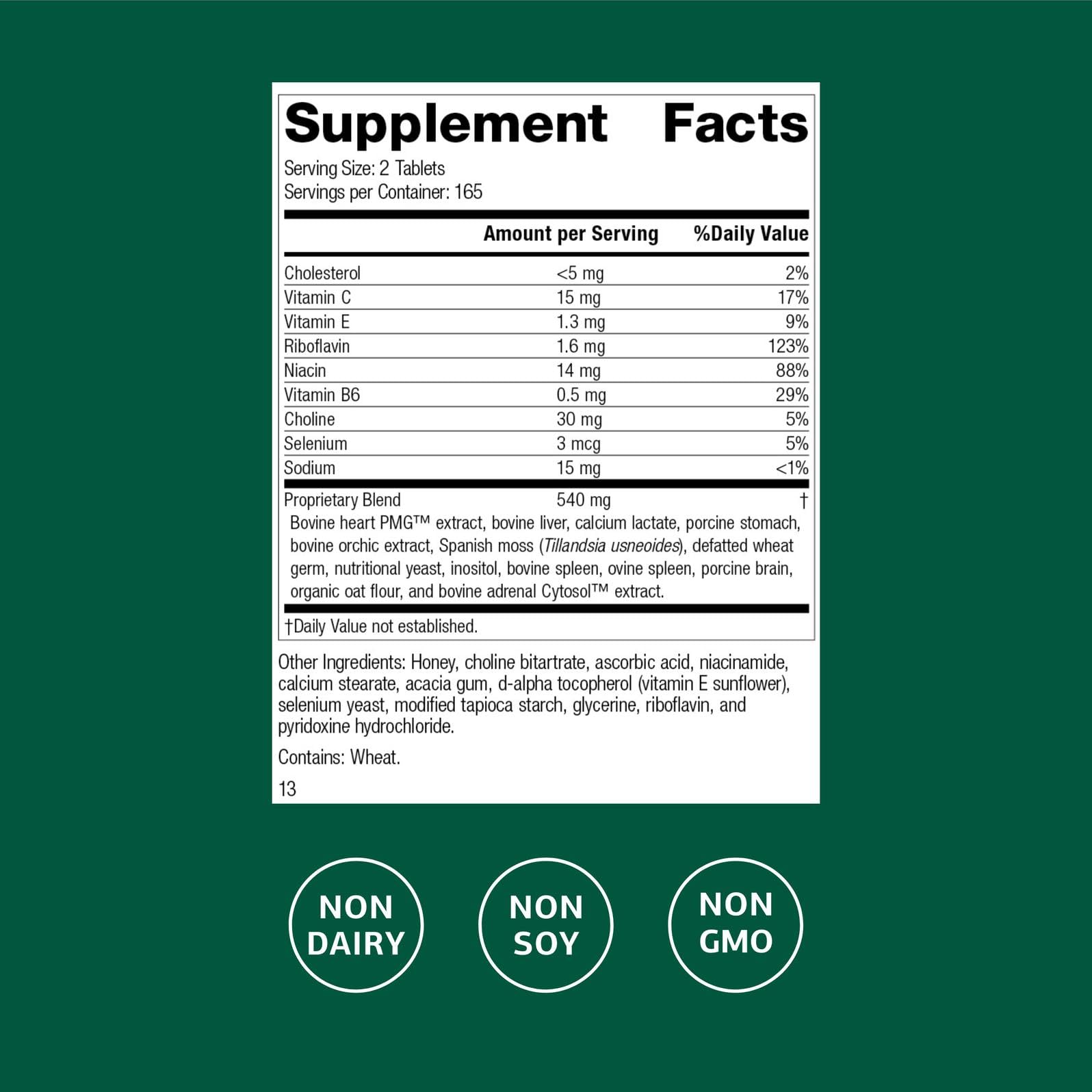 Standard Process Inc. Cardio-Plus - Antioxidant Support - Heart Health, Circulation & Blood Flow Supplement with Vitamin B6, Niacin & Riboflavin - Energy Metabolism Supplement - 330 Tablets Standard Process Inc.Au supplements