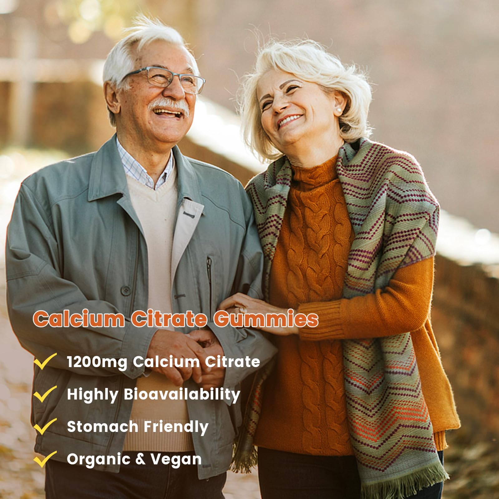 GONGOTA Calcium Citrate 1200mg with Vitamin D3 Gummies, Chewable Calcium for Bone, Muscle, Joints, Immune Support, Calcium Supplements for Women & Men,Sugar Free, Pineapple Flavor - 120 Gummies GONGOTAAu supplements