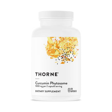 THORNE - Curcumin Phytosome 1000 mg (Meriva) - Clinically Studied, High Absorption - Supports Healthy Inflammatory Response in Joints, Muscles, GI Tract, Liver, Brain & Nerves* - 60 Servings THORNEAu supplements