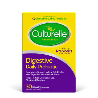 Culturelle Daily Probiotic Capsules For Men & Women, Most Clinically Studied Probiotic CulturelleUS supplements