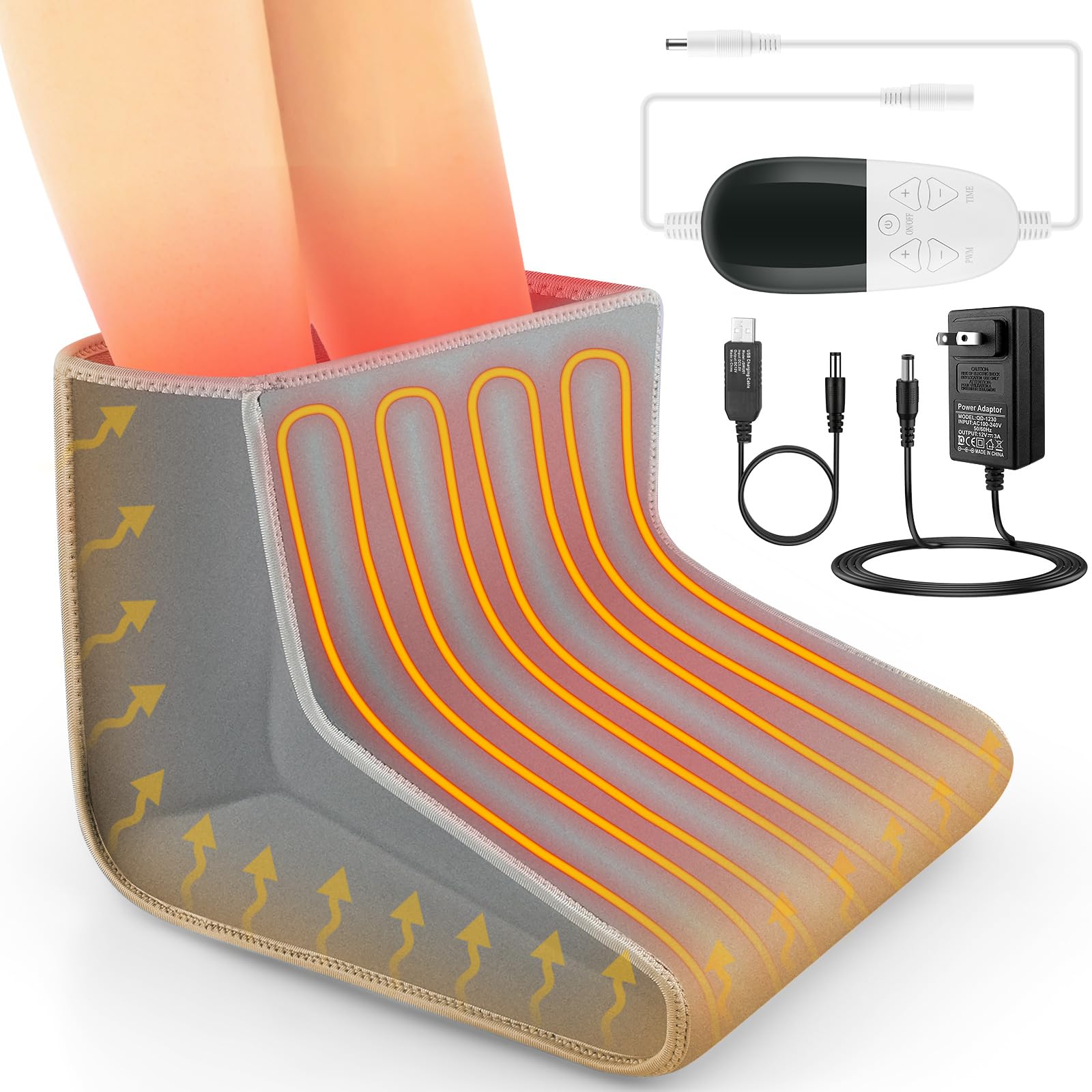 Red Light Therapy Boot for Feet, Infrared Light Therapy Slipper for Perfect Foot Care, Ideal for Ankle RutollmitAu supplements