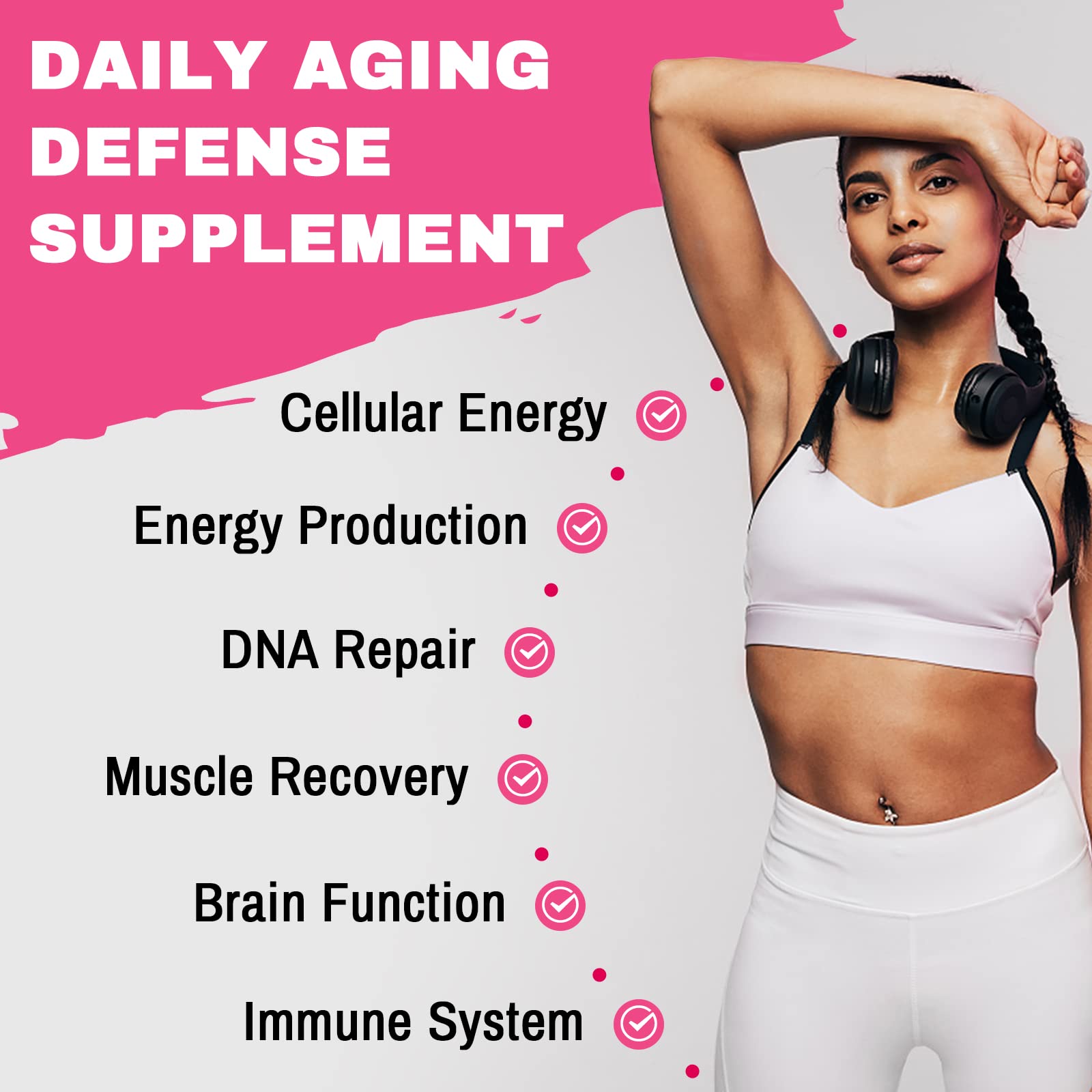 Laevigo Liposomal NAD+ Supplement 1200mg High Absorption, Cellular Energy & Mitochondrial Support, NAD Plus for Longevity & Vitality, Anti-Aging Formula, 60 Softgels LaevigoAu supplements