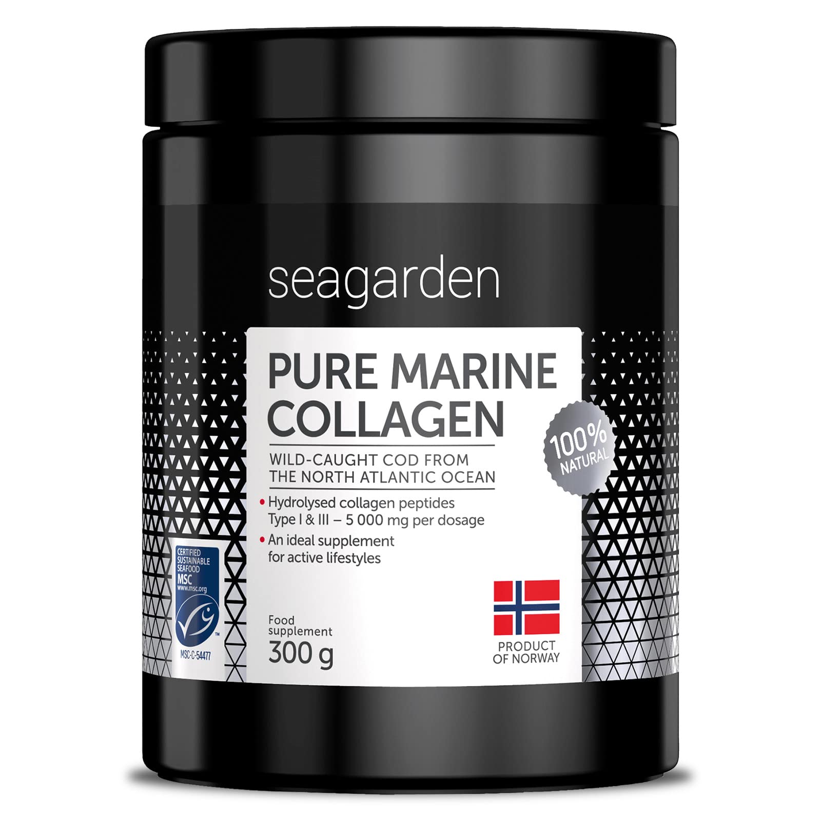 Seagarden Pure Marine Collagen Powder (Type I & III) | Wild-Caught Arctic Cod SEAGARDENAu supplements