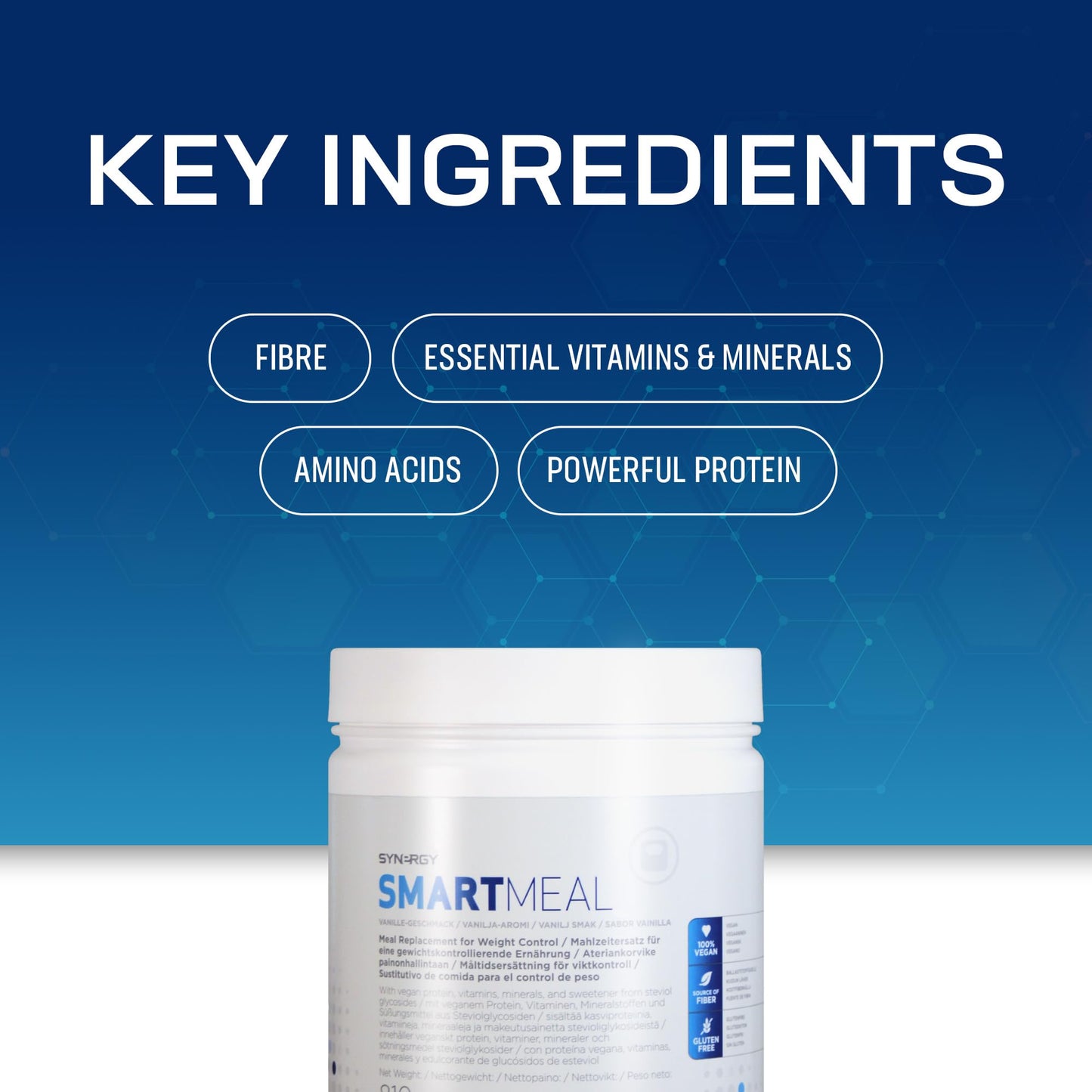 Synergy Worldwide Smartmeal 810 g | 24g protein powder meal replacement Synergy WorldwideUS supplements