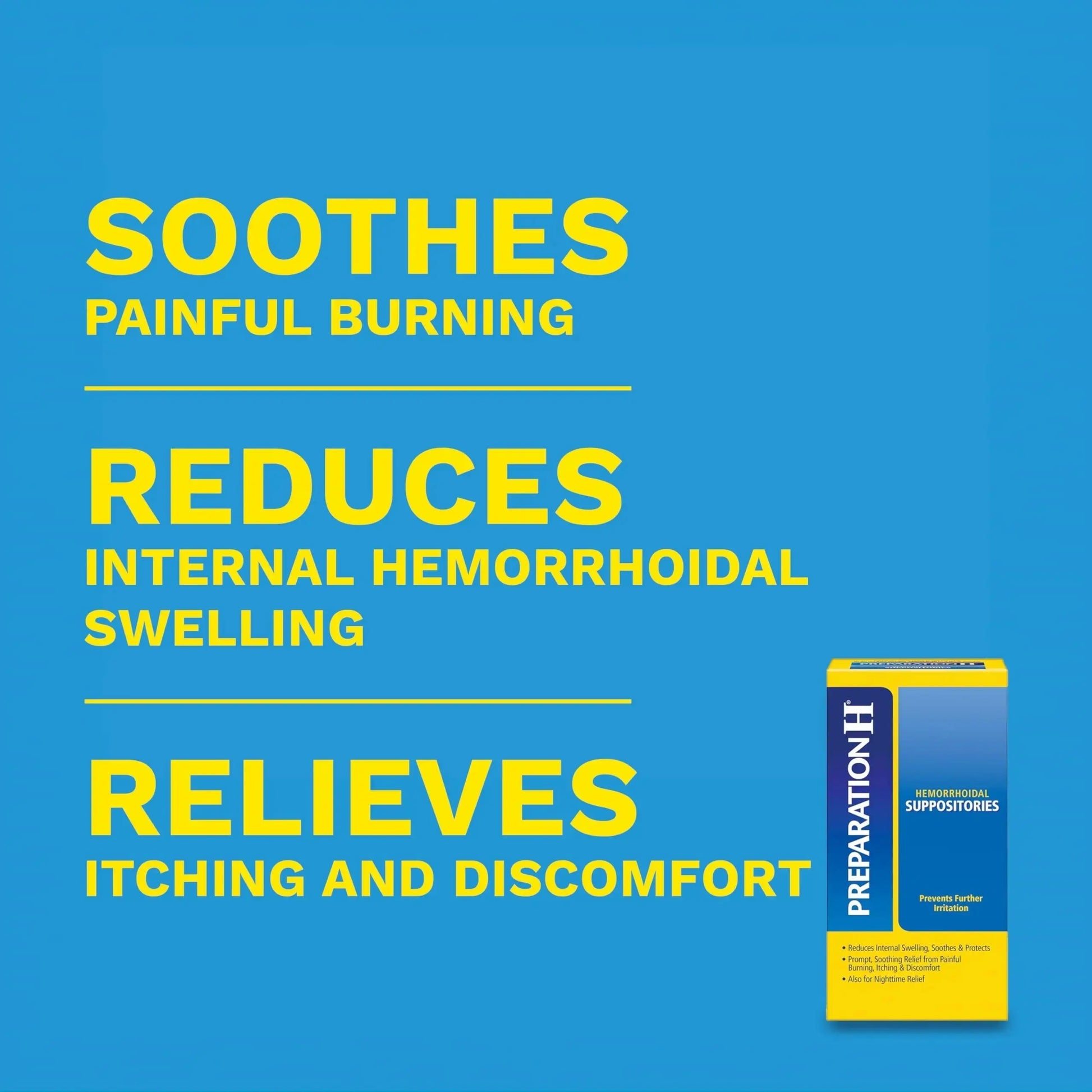 Preparation H Hemorrhoid Suppositories For Itching And Discomfort Relief - 12 Count (Pack of 1) Preparation HAu supplements
