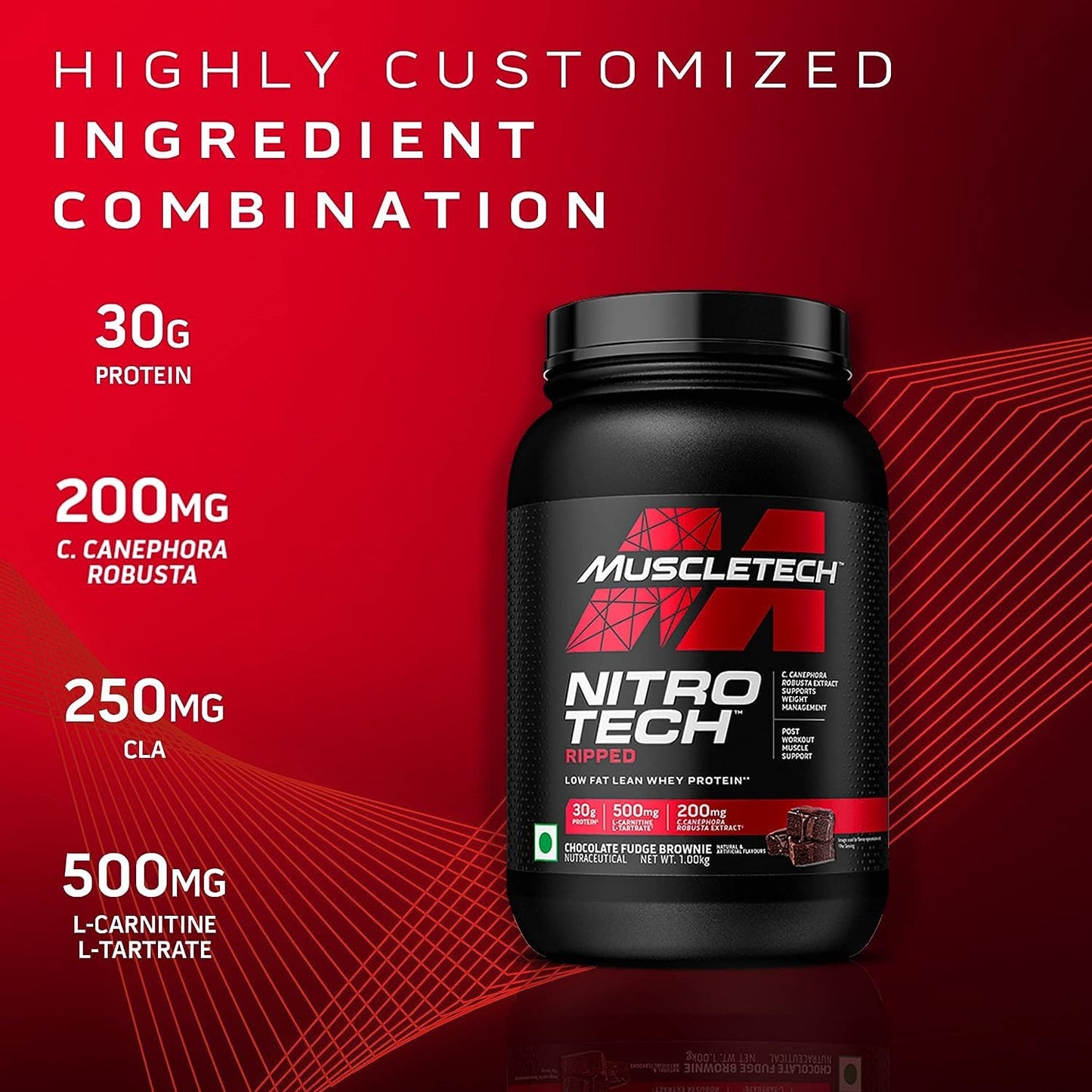 Protein Powder for Weight Loss |MuscleTech Nitro-Tech Ripped |Whey Protein Powder MuscleTechUS supplements