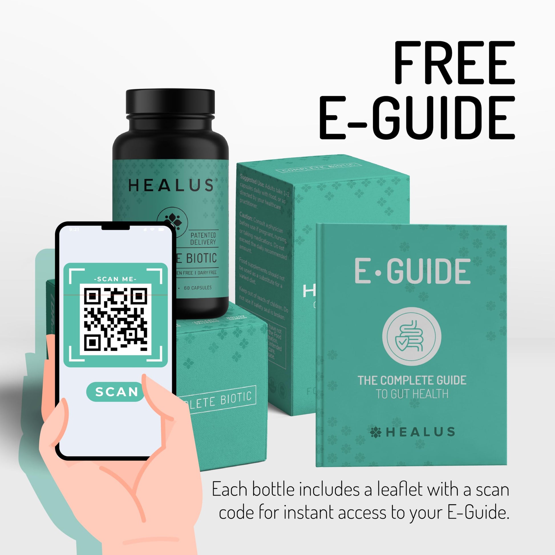 Healus Complete Biotic - Postbiotic Tributyrin Supplement - Postbiotics for Gut Health - Butyrate Gut Health Supplement HealusAu supplements
