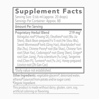 Bio-Botanical Research Biotonic Adaptogenic Tonic - Liquid Tincture Drops Adaptogen Supplement to Help Restore Energy & Help Reduce Occasional Fatigue - Herbal Elixir for Immune Support (2 oz) Bio-Botanical ResearchUS supplements