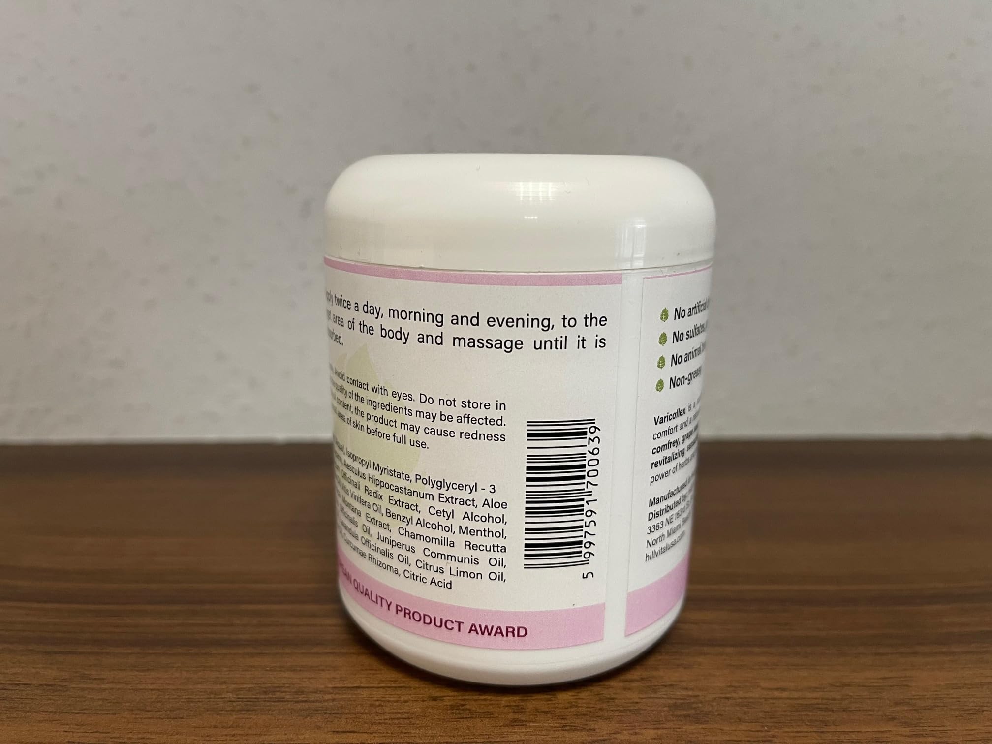 Hill Vital Natural Solutions HillVital Herbal Leg Care Balm with Horse Chestnut – Lightweight Botanical Cream for Daily Skin Care & Massage, Non-Greasy Formula for Legs & Body, 250 ml Hill Vital Natural SolutionsAu supplements
