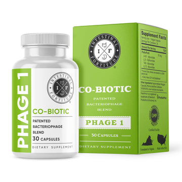 Intestinal Fortitude Phage 1 - Ultimate Gut Health Supplement, Total Restore Intestinal Defense, Patented Bacteriophage Blend for Gut Support, Digestive & Immune System Health, Destroy Bad Bacteria Intestinal FortitudeAu supplements
