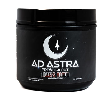 Ad Astra Preworkout - Potent Focus Blend - Tiger's Blood Flavor - Organic Red Beet Root Ad Astra PreworkoutAu supplements