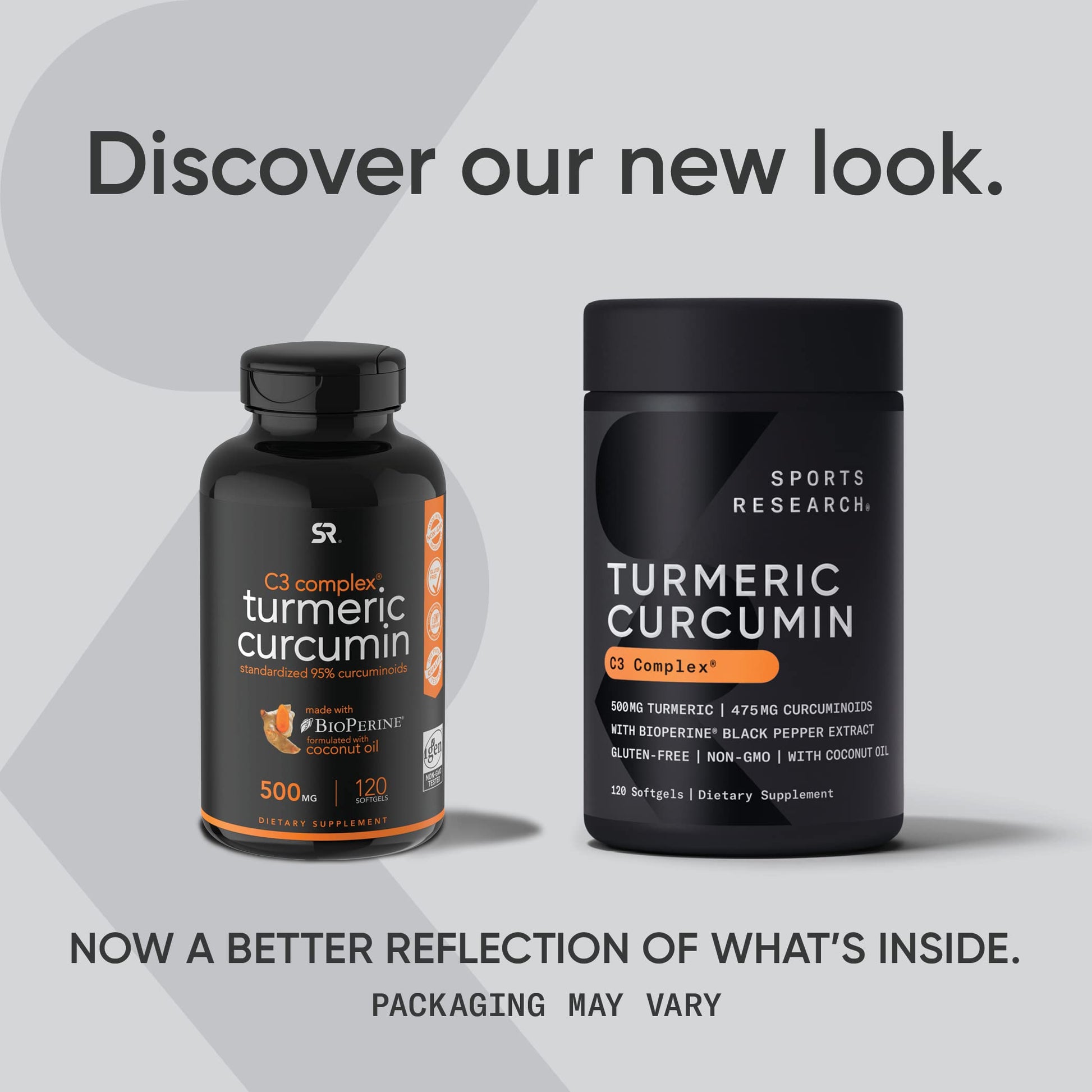 Sports Research Turmeric Curcumin C3 Complex 500 mg, Enhanced with Black Pepper Sports ResearchAu supplements
