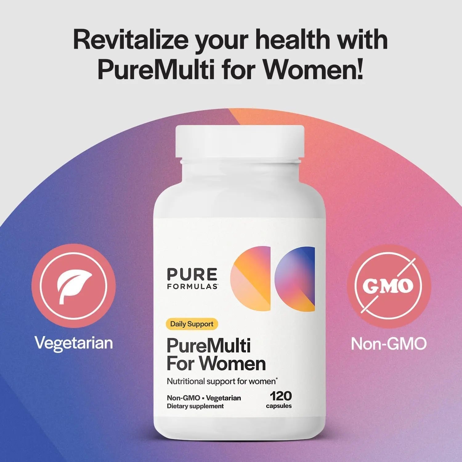 PureFormulas PureMulti for Women - Comprehensive Multivitamin for Women with Essential Nutrients and Herbal Support Womens Daily Multivitamins PureFormulasAu supplements