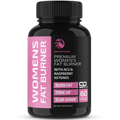 Fat Burner Pills for Women - Thermogenic Supplement, Metabolism Booster, and Appetite Nobi NutritionUS supplements