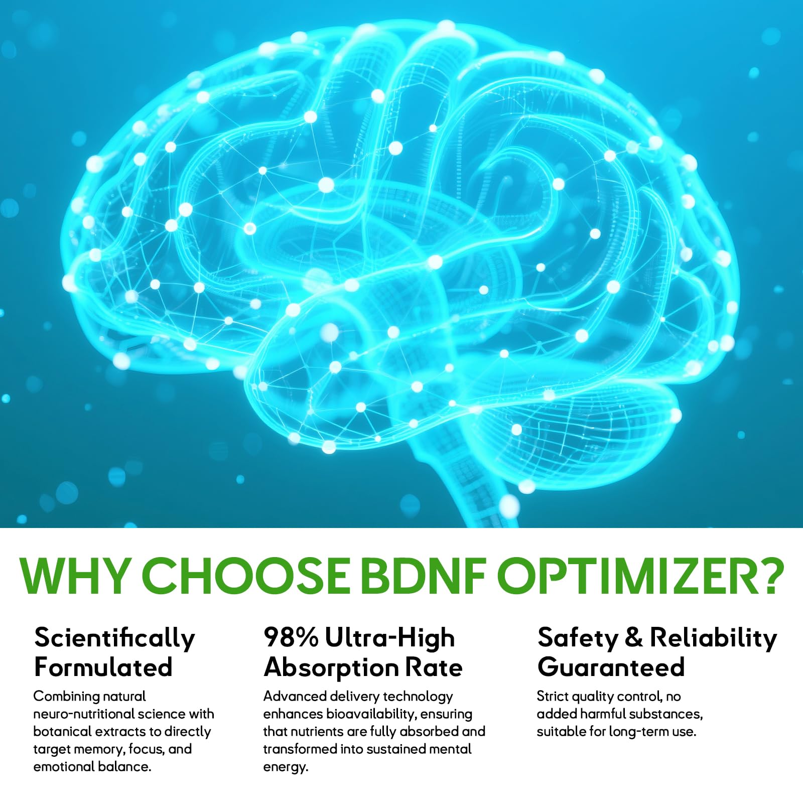 Nootropic Brain Supplement for Memory & Focus Support – Advanced Cognitive Formula for Mental Clarity & Mood Balance with Bacopa Monnieri, Lion's Mane, Alpha GPC & Omega-3 – 120 Capsules CelluTechAu supplements