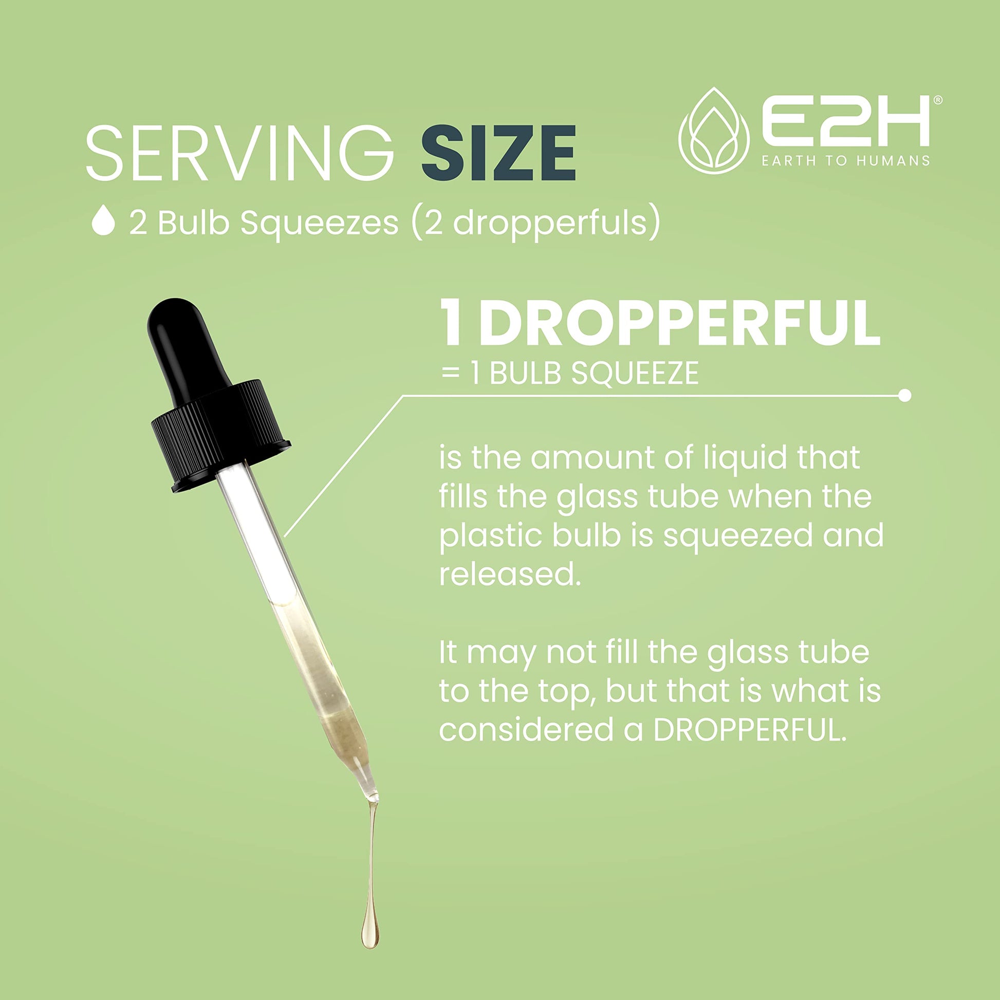 E2H Ashwagandha Liquid Drops - All-Natural Ashwagandha Supplement for Stress Relief and Mood Enhancer- Organic Ashwagandha Root Extract Effective Cortisol Manager | Non-GMO, Vegan | 2 Fl Oz E2H EARTH TO HUMANSAu supplements