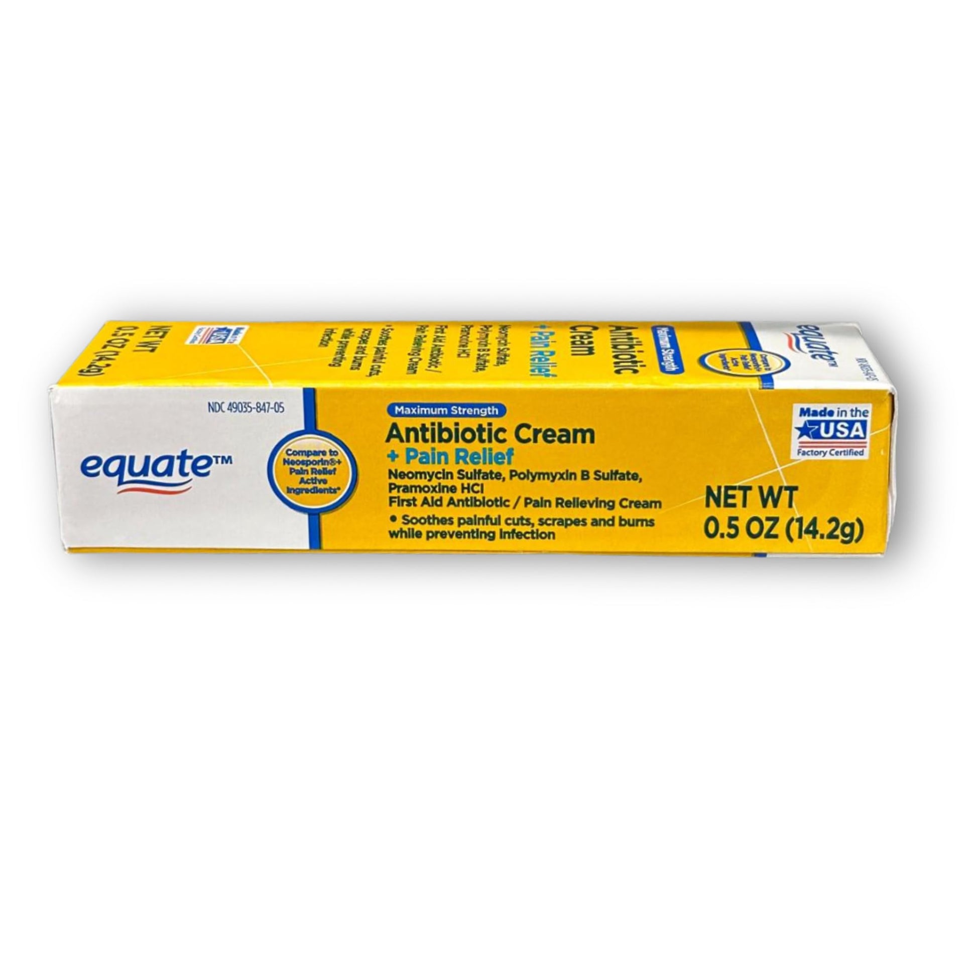 Triple Antibiotic Ointment- Maximum Strength with Topical Analgesic, 0.5 oz (Pack of 1), Boxed by Fusion Shop Store FUSION SHOP STORE Smart choices, meaningful life!Au supplements