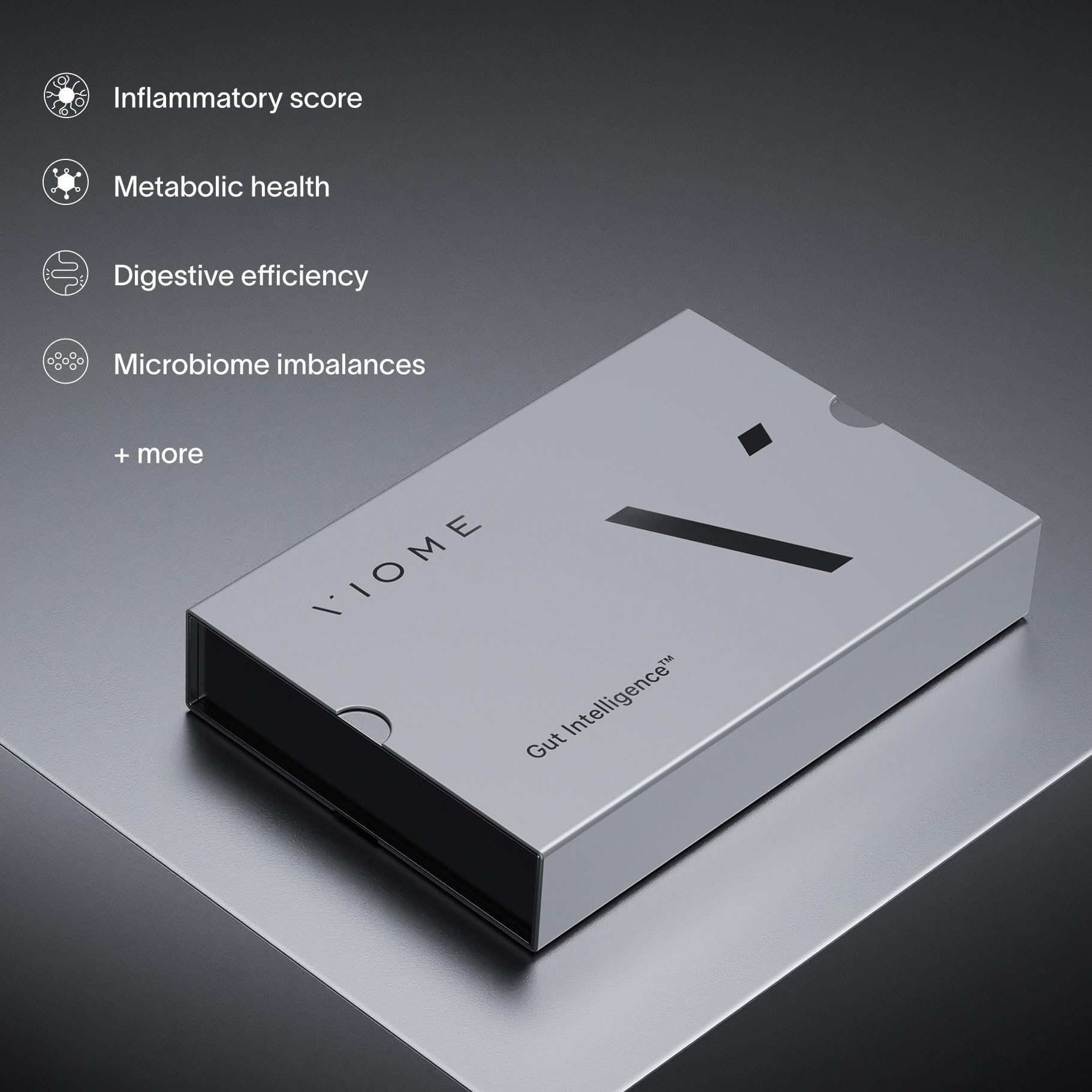 Viome at-Home Gut Intelligence Microbiome Test, 20 Health Scores, Stool Sample Test, Uncover Root Cause to GI Issues, Bloating, Irregular Bowel Movements, Skin Irritation, and Hormone Imbalances ViomeAu supplements