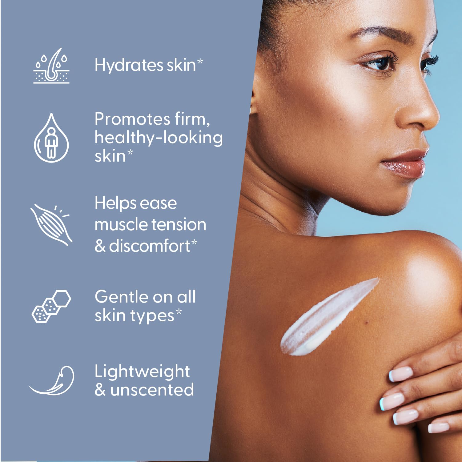 Unscented Magnesium Lotion for Sleep & Leg Cramps, Suitable for Sensitive Skin, Helps with Muscle Relaxation, Soothes Tired Legs & Foot Aches and Supports Restful Nights, 8 fl oz by M3 M3 NaturalsAu supplements