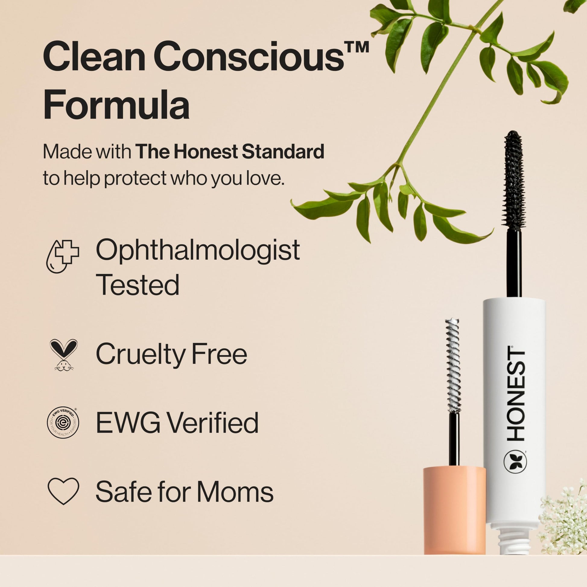 Honest Beauty 2-in-1 Extreme Length Clean Mascara + Lash Primer | Lengthening + Volumizing | Cruelty Free + Safe for Sensitive Eyes | Black, .27 fl oz Honest BeautyAu supplements
