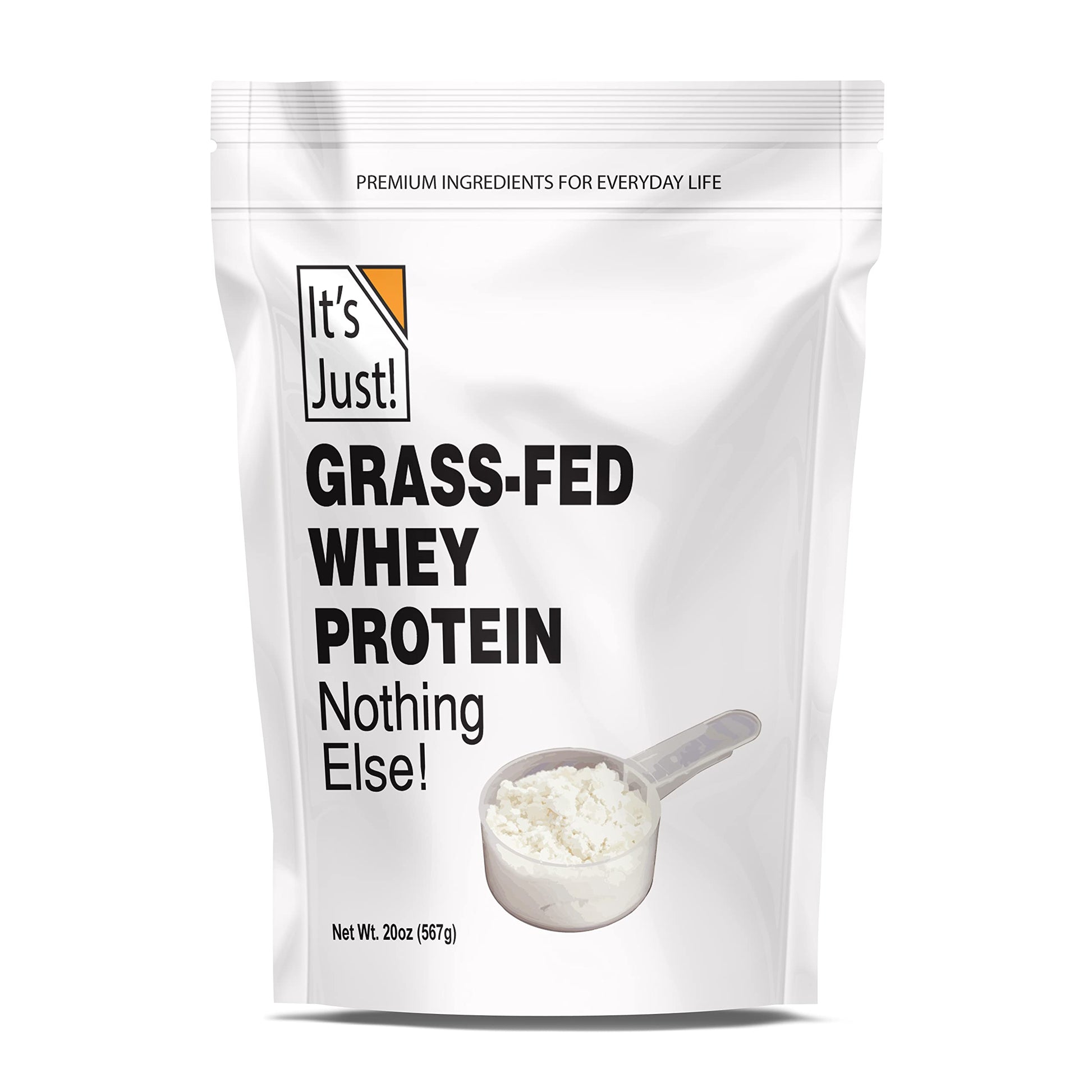 It's Just! - 100% Whey Protein Concentrate, Made in USA, Premium WPC-80, No Added It's Just!US supplements