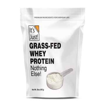 It's Just! - 100% Whey Protein Concentrate, Made in USA, Premium WPC-80, No Added It's Just!US supplements