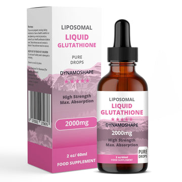 Liposomal Glutathione 2000mg with Vitamin C, Oral Glutathione Liquid, Antioxidant Supplement for Detox, Superior Absorption, Higher Dosage (Pack of 1) baanaas For Babies to NanasAu supplements