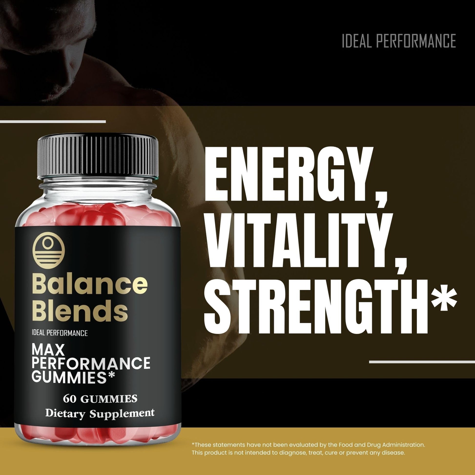 Balance Blends Gummies, Balance Blends Male Performance Gummies, Maximum Strength, All Natural Supplement for Energy, Stamina & Performance, Advanced Formula BalanceBlends Support Reviews (3 Pack) IDEAL PERFORMANCEAu supplements
