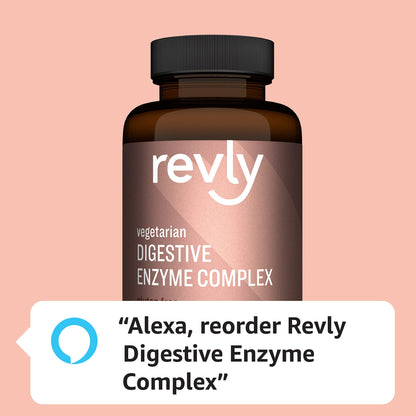 Amazon Brand - Revly Digestive Enzyme Complex, Supports Healthy Diges RevlyUS supplements