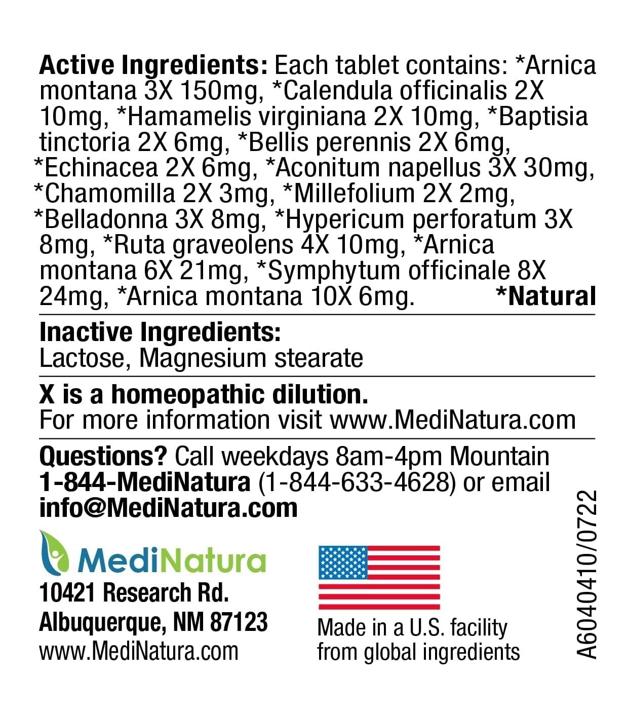 MediNatura Plant-Powered Pet Pain Relief Bundle T-Relief Pet Pain Tablets (90) + T-Relief Pet Arthritis (90) 12 Plant-Based Homeopathic Pain Relievers with Arnica - Support for Muscles, Joints + HIPS MediNaturaAu supplements