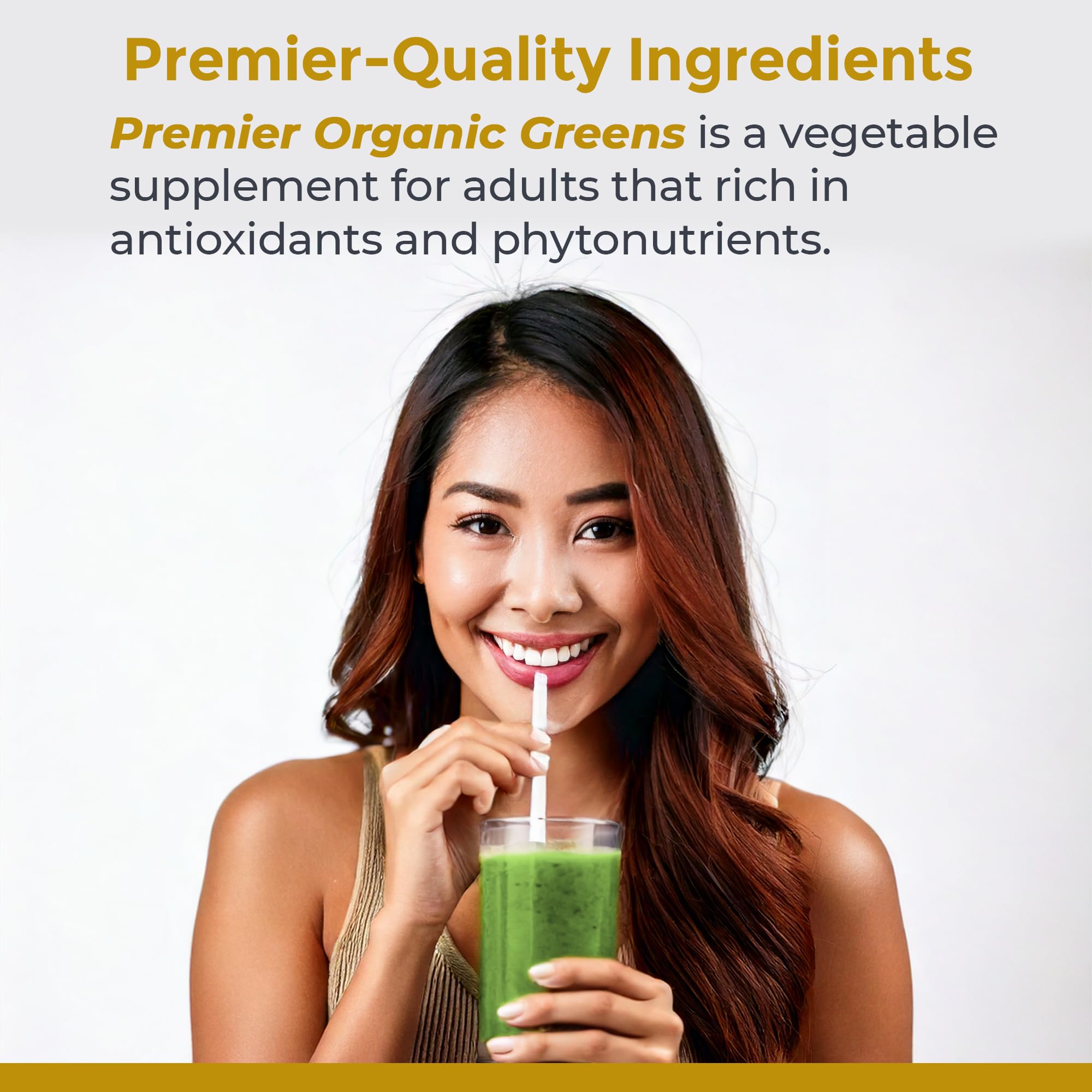 Premier Research Labs Premier Organic Greens - Super Greens Powder, Greens Superfood Powder for Drinks, Green Juice, Nutrition Support, Supergreens for Men & Women, Spinach, Alfalfa, Chlorella - 10 oz Premier Research LabsAu supplements