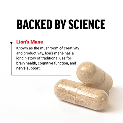 Force Factor Lion’s Mane Supplement Capsules, Memory & Focus Supplement Force FactorUS supplements