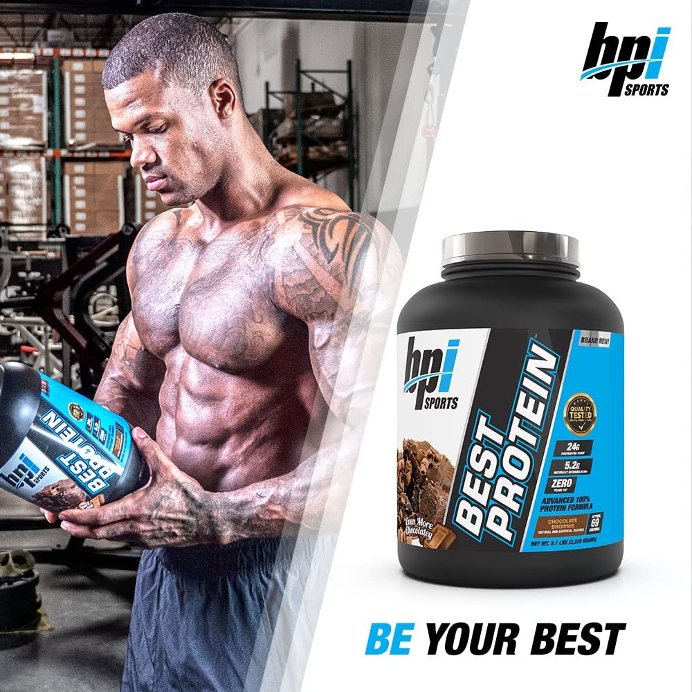 BPI Sports Best Protein, Chocolate Brownie, 5.1 Pound BPI SportsUS supplements