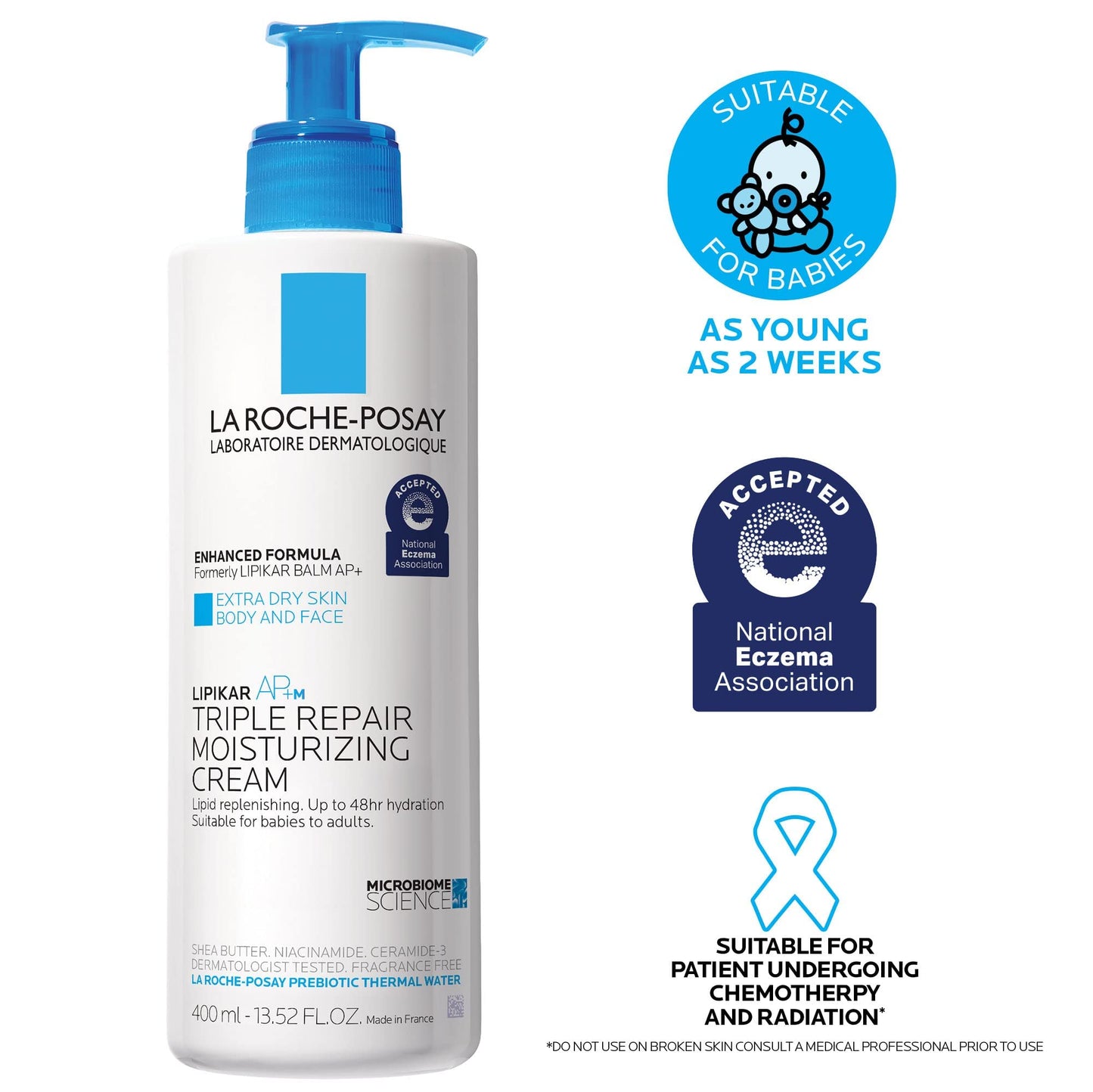 La Roche-Posay Lipikar Balm AP+ Intense Repair Body Lotion/Cream La Roche-PosayUS supplements