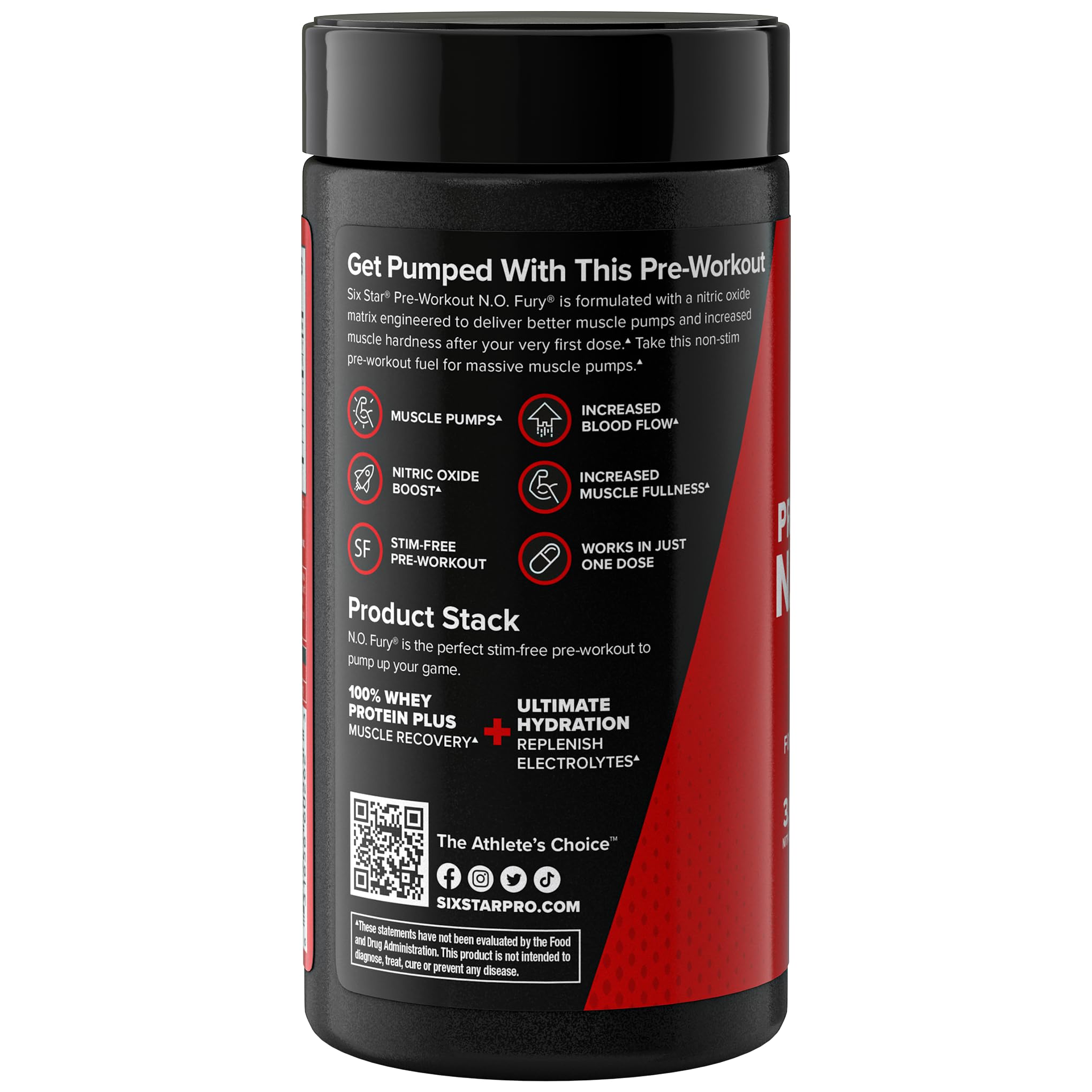 Six Star Nitric Oxide Supplement Nitric Oxide Fury Pre-Workout Pre Workout Nitric Oxide Six StarUS supplements
