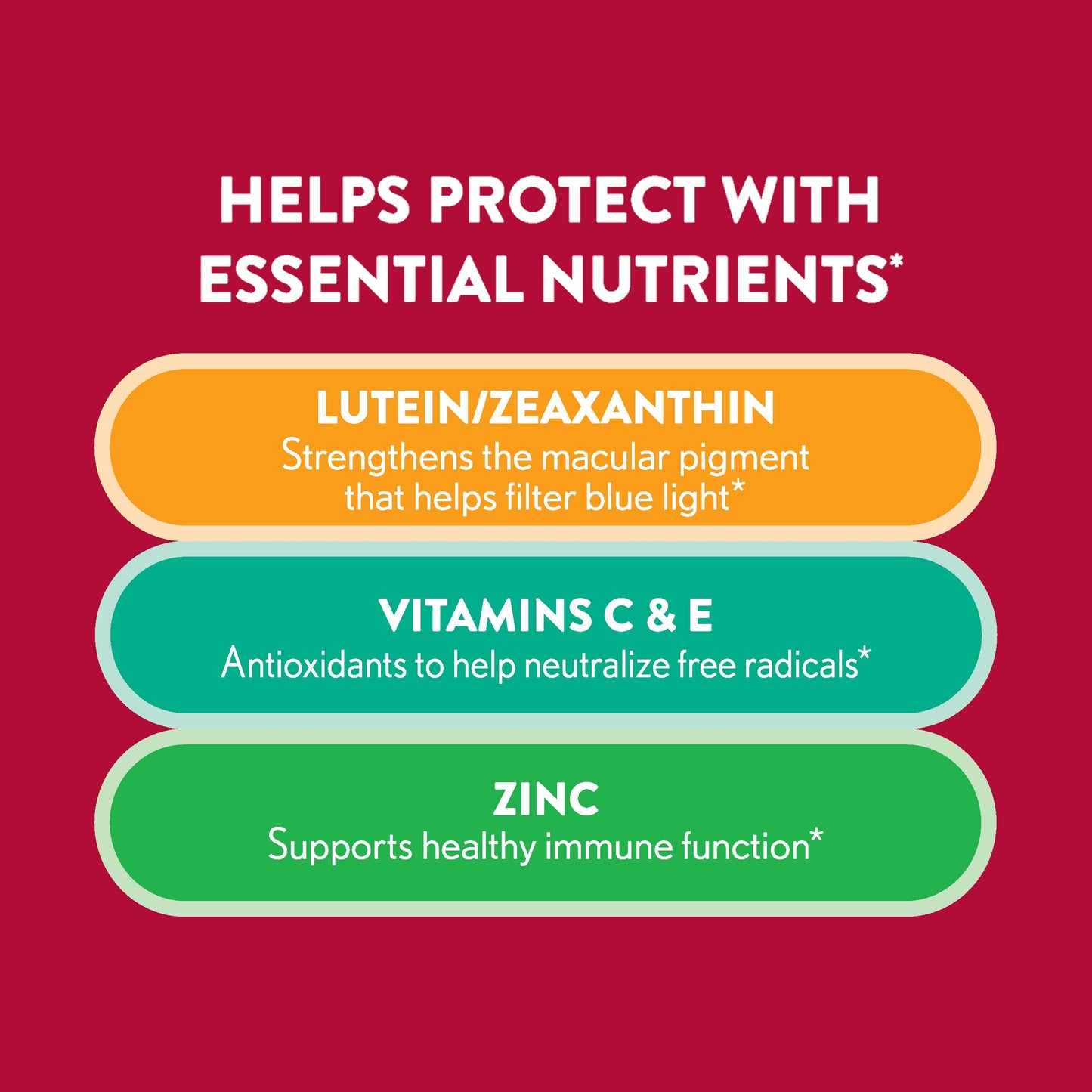 Ocuvite Vitamin & Mineral Supplement for Eye Health Adult Gummies OcuviteUS supplements