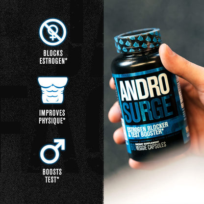 Jacked Factory Androsurge Estrogen Blocker for Men + Primasurge Testosterone Booster Jacked FactoryUS supplements