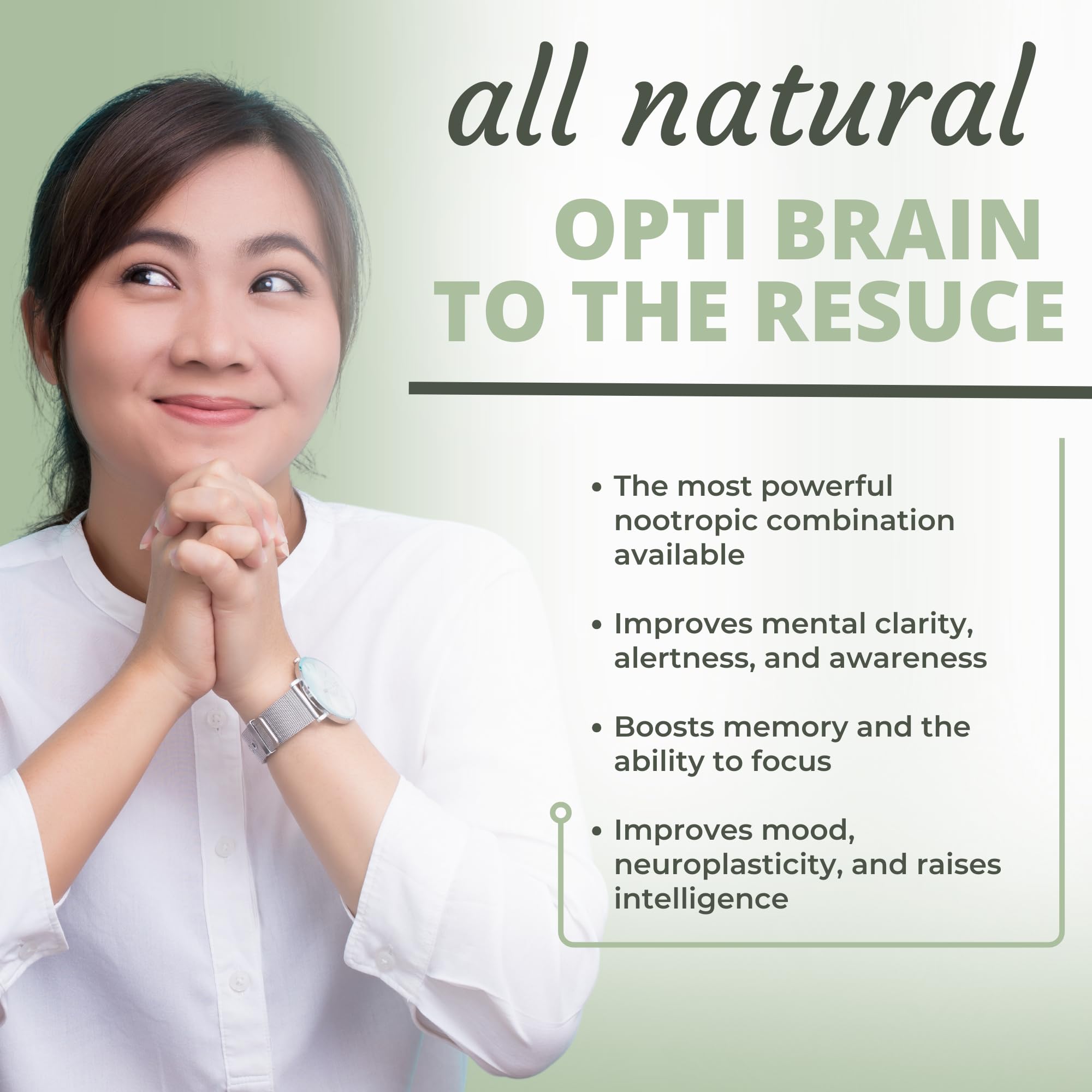 Optimal Health Systems Brain | Most Comprehensive Nootropic + Enzyme Delivery | 700 mg Scientific Neuroenhancment Blend | Boost Mood, Memory & Focus | 90 Capsules Optimal Health SystemsAu supplements