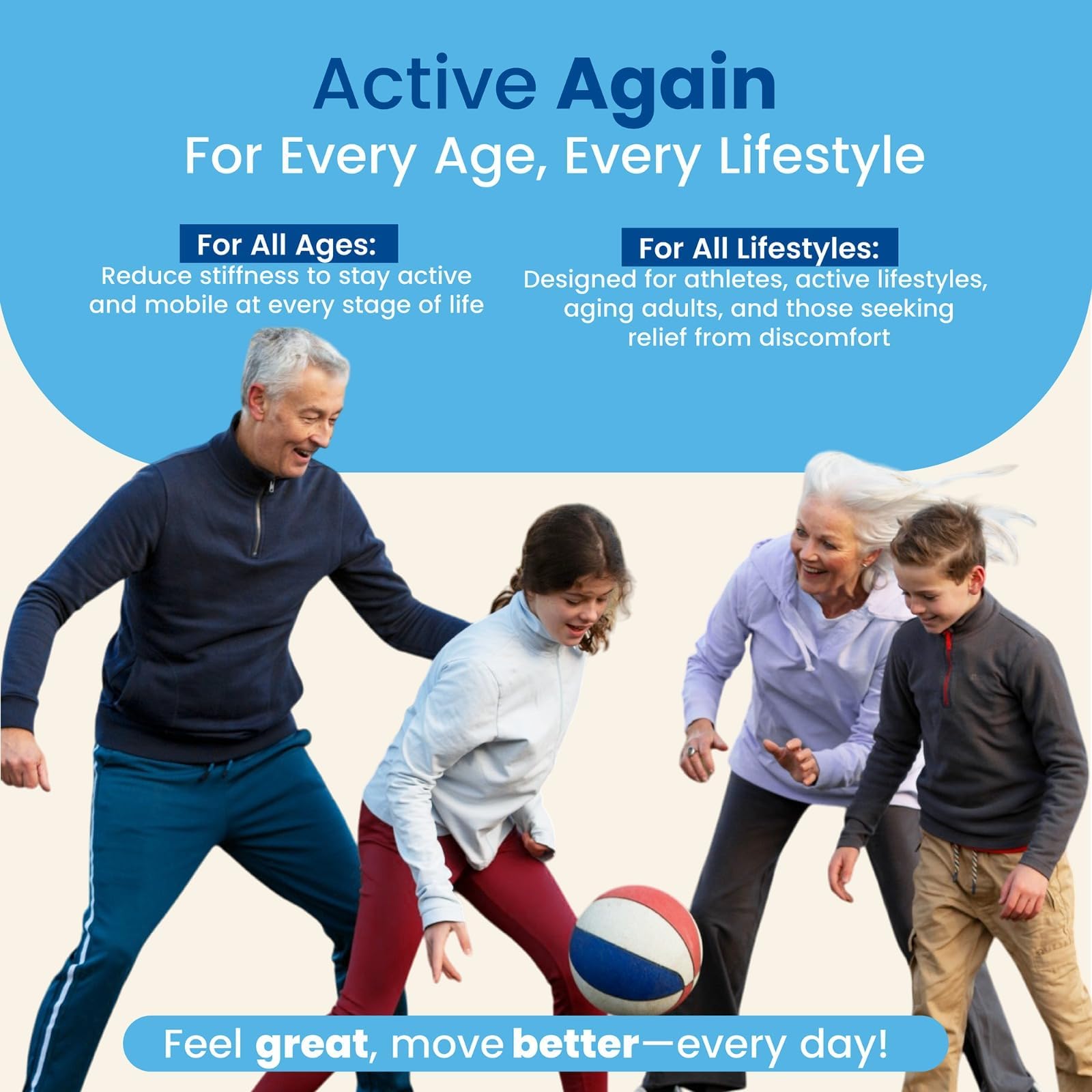 ACTIVE AGAIN Hope Science Joint & Muscle – 90 Softgels | Supports Joint Comfort, Flexibility & Mobility | Muscle & Back Support | Made in USA ACTIVE AGAINAu supplements
