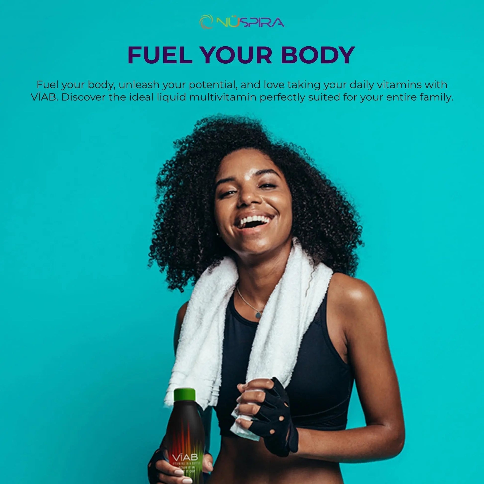 NüSpira - VĪAB Liquid Multi-Vitamin - Effortless Wellness for The Whole Family - Potent Blend of Vitamins & Minerals - Smooth Taste - 30oz NuSpiraAu supplements