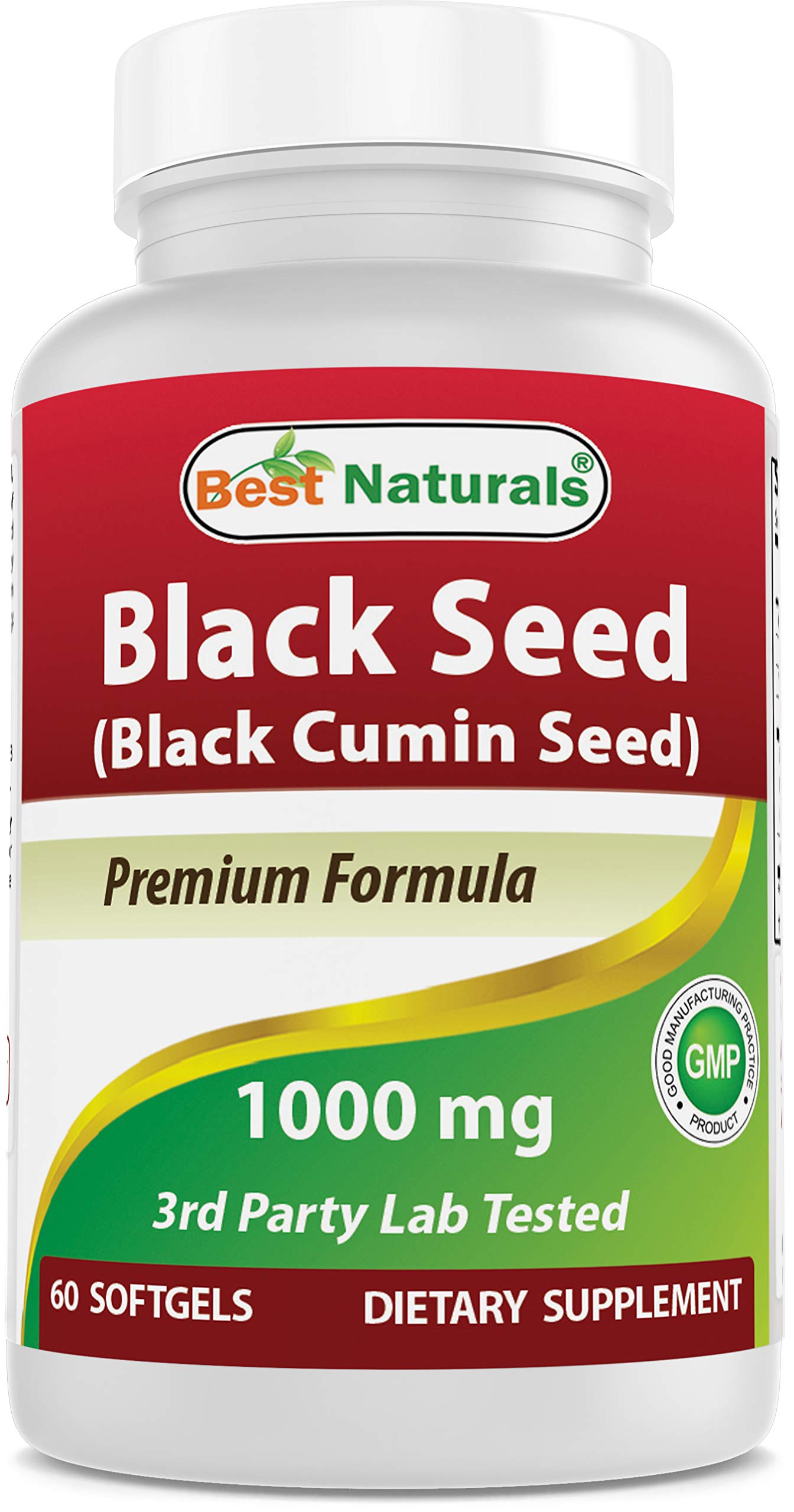 Best Naturals 2 Packs Black Seed Oil Capsules 1000 mg (Non-GMO) Nigella Sativa Best NaturalsAu supplements
