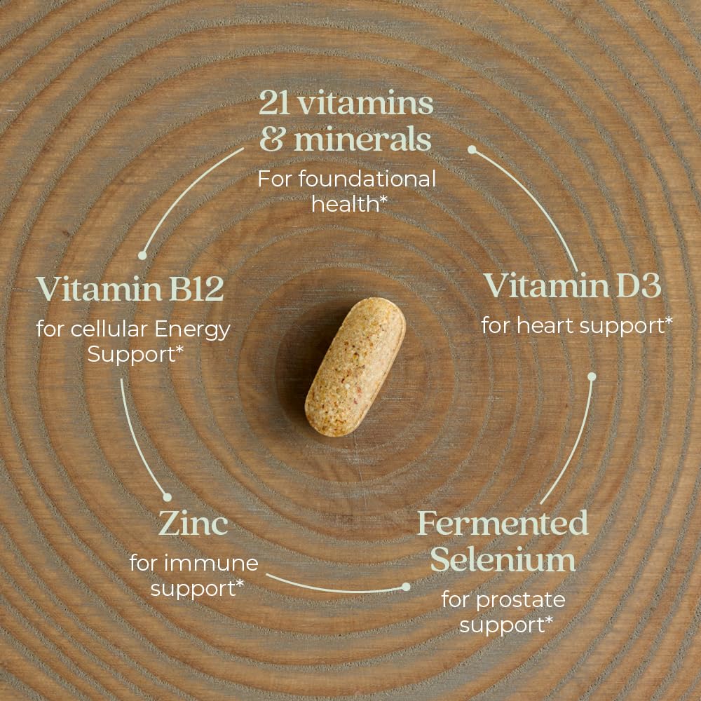 New Chapter Men’s Multivitamin, B6, Extra B12, D3, Vitamin C & Zinc, Immune, Heart, Cellular Energy, and Brain Health New ChapterAu supplements