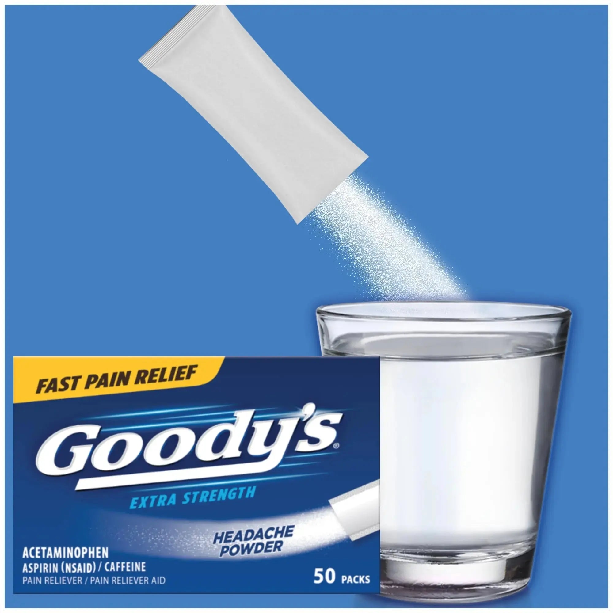 Goody's Extra Strength Headache Powders 50 ea (Pack of 6) Goody'sAu supplements
