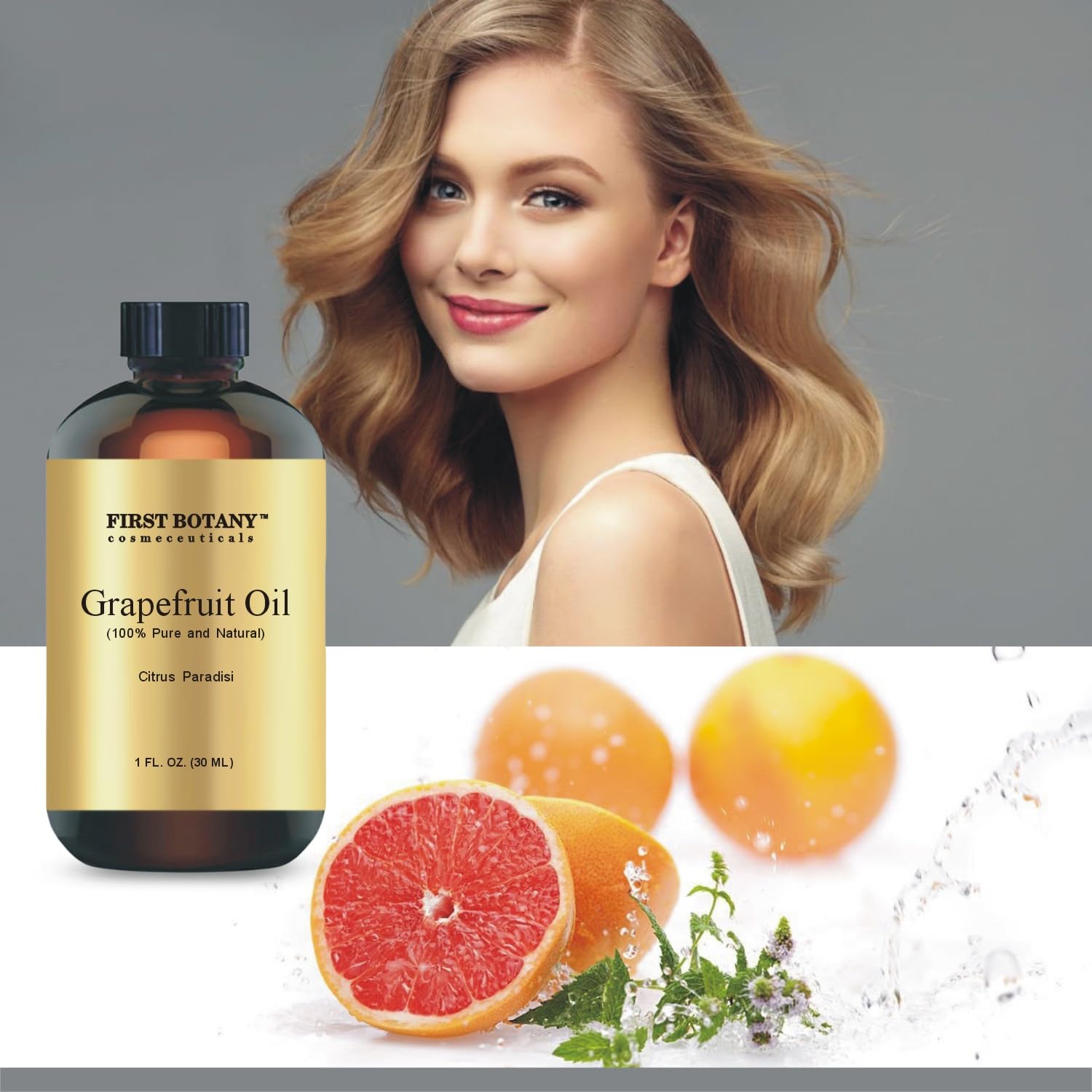 100% Pure Essential Oil - Premium Oil for Aromatherapy, Massage, Topical & Household Uses - 1 fl oz (Grapefruit) First BotanyAu supplements