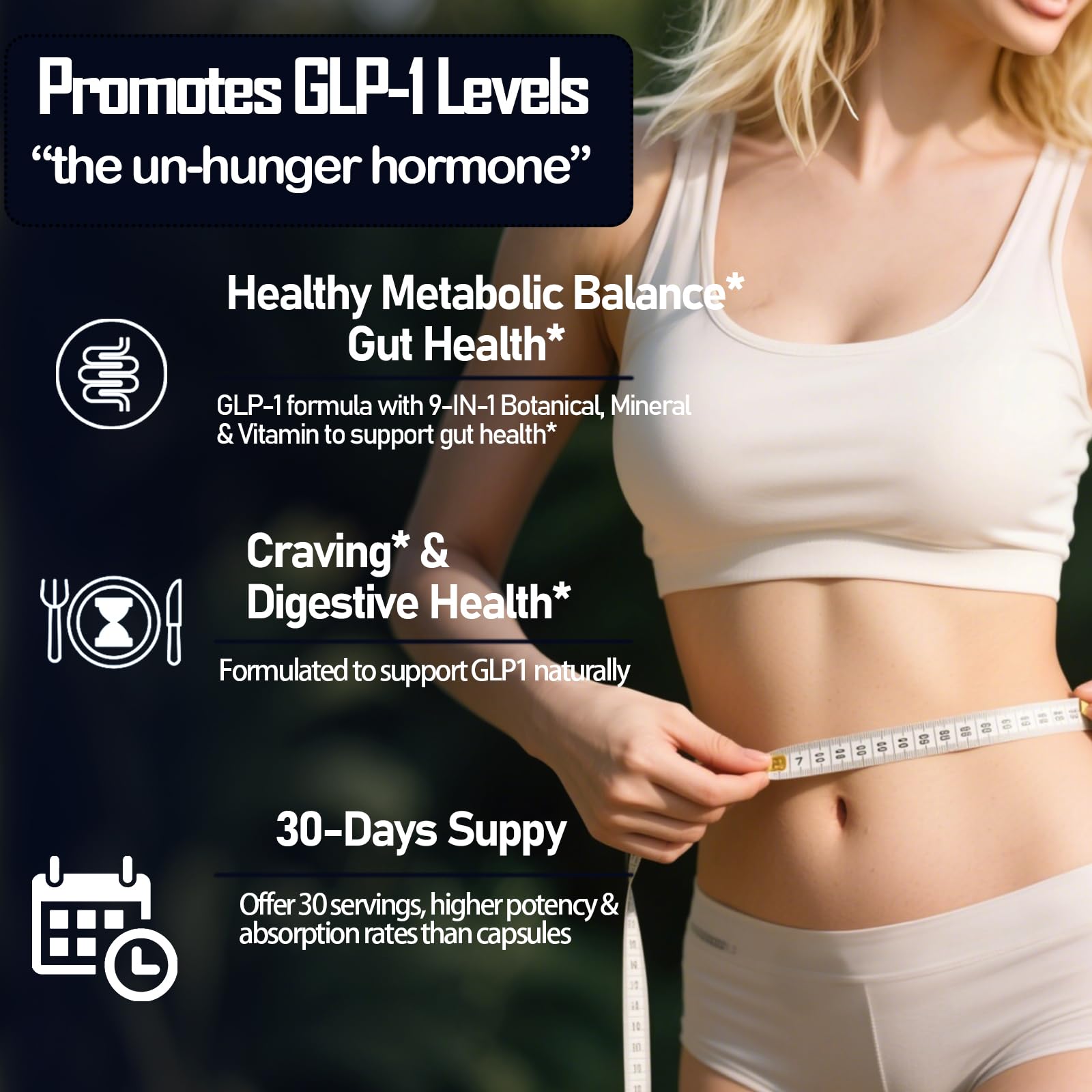 GLP-1 Supplement for Women & Men, 9-in-1 Naturally GLP-1 Support w. Berberine HCI Cyelon Cinnamon Green Tea Eriocitrin, GLP1 for Gut Digestion Metabolic, GLP-1 Drops 6X Stronger Than Capsules GLOVVUUPAu supplements