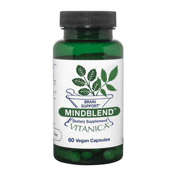 Vitanica MindBlend, Brain Support, Vegan, 60 Capsules VitanicaAu supplements