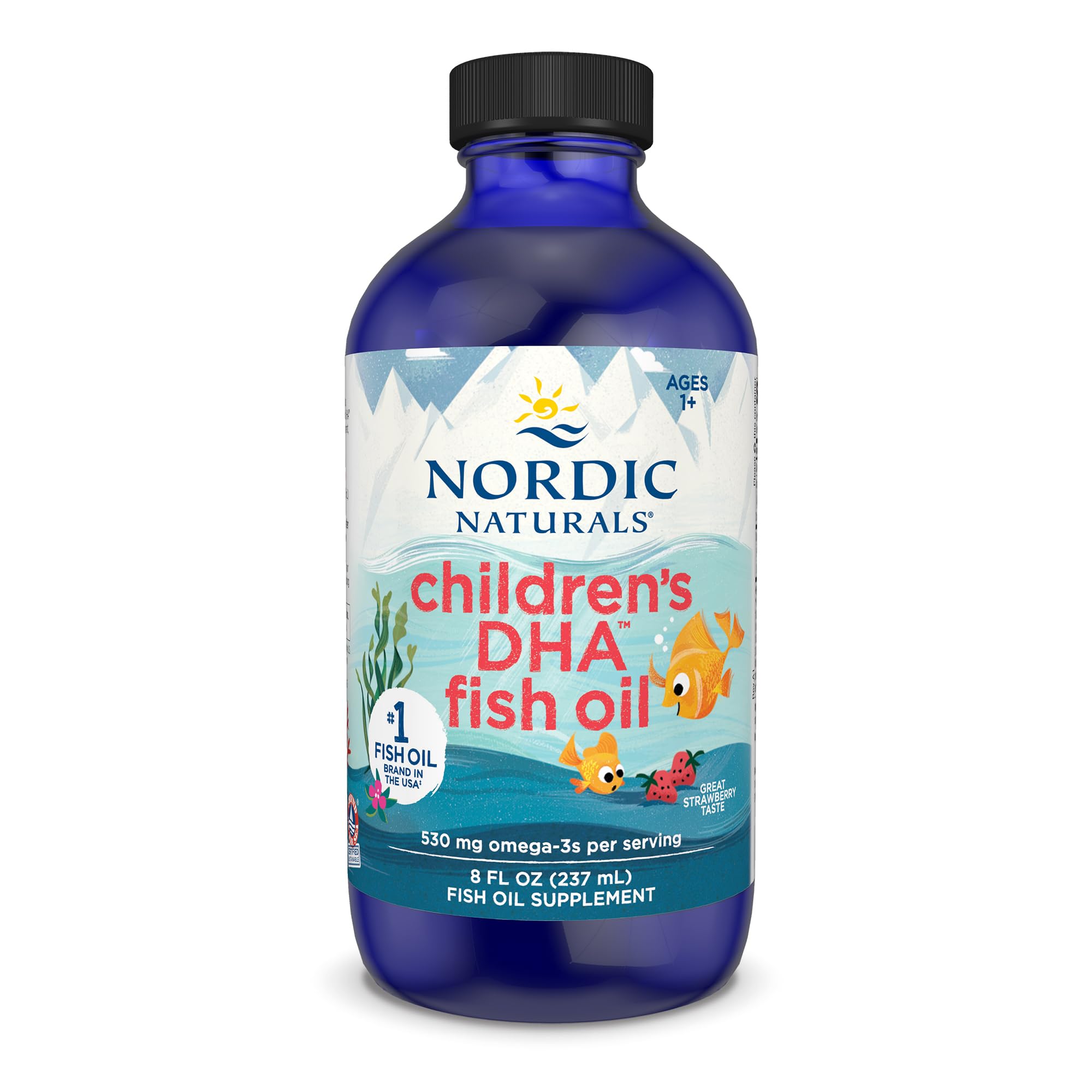 Nordic Naturals CLO, Childs DHA, 8-Ounce, 0.88 Bottle Nordic NaturalsAu supplements
