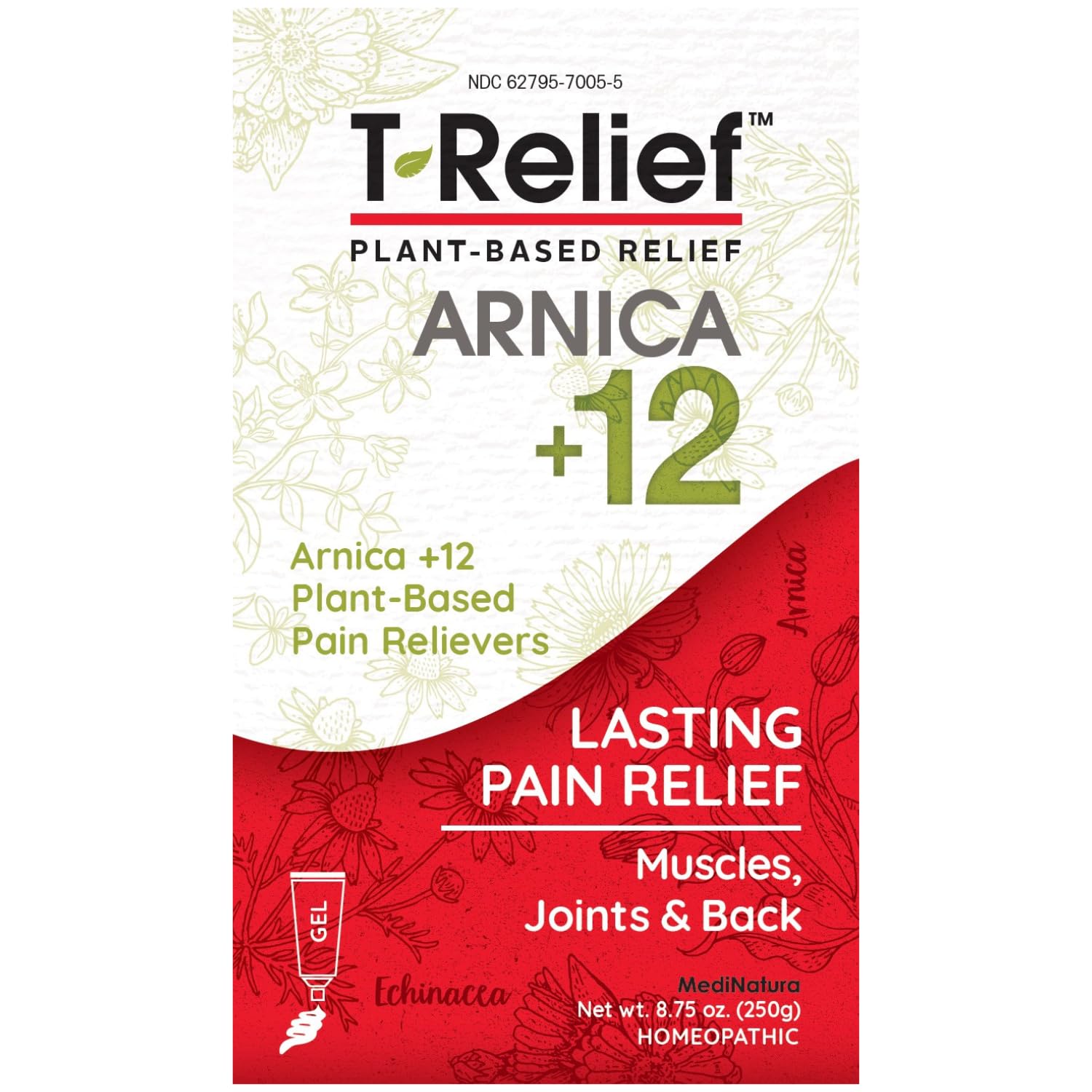 T-Relief Arnica +12 Gel - 8.75 oz. MediNaturaAu supplements